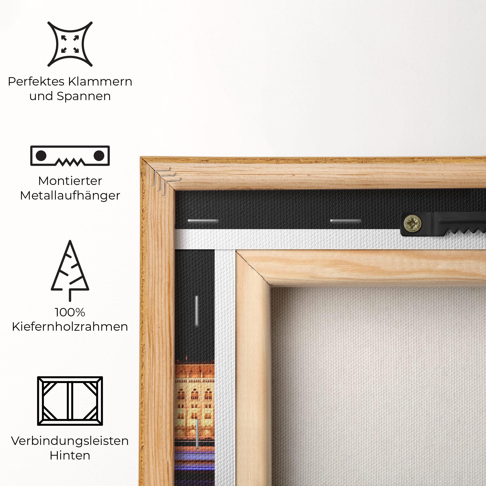 Leinwandbild Night Reflection mockup 5