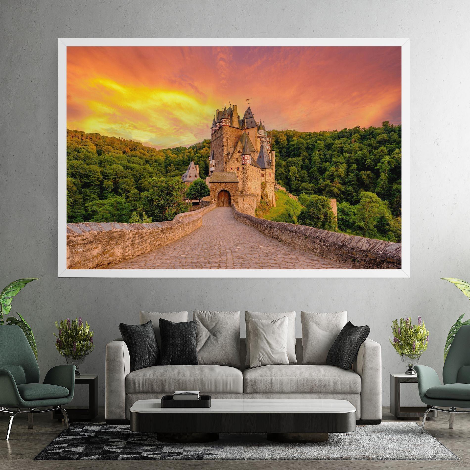 Leinwandbild Burg Eltz Castle mockup 7