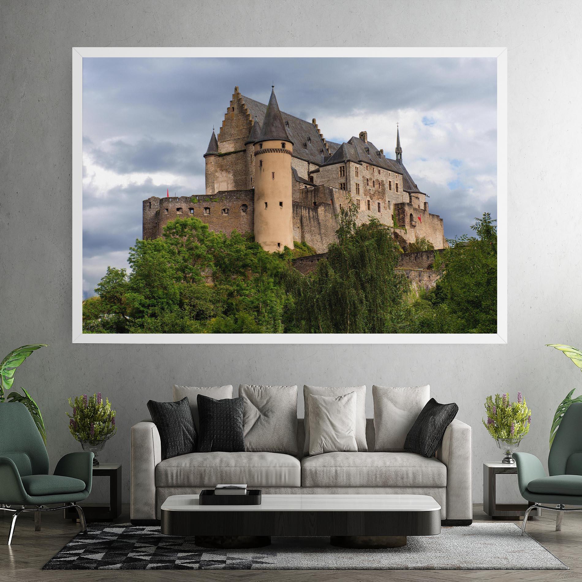 Leinwandbild Castle Vianden mockup 7