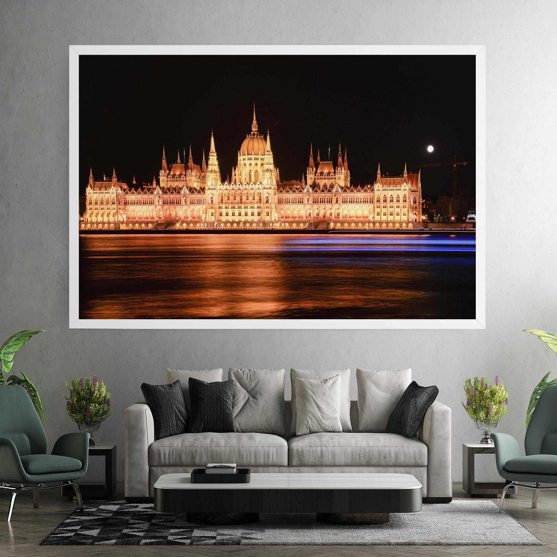 Leinwandbild Night Reflection mockup 7