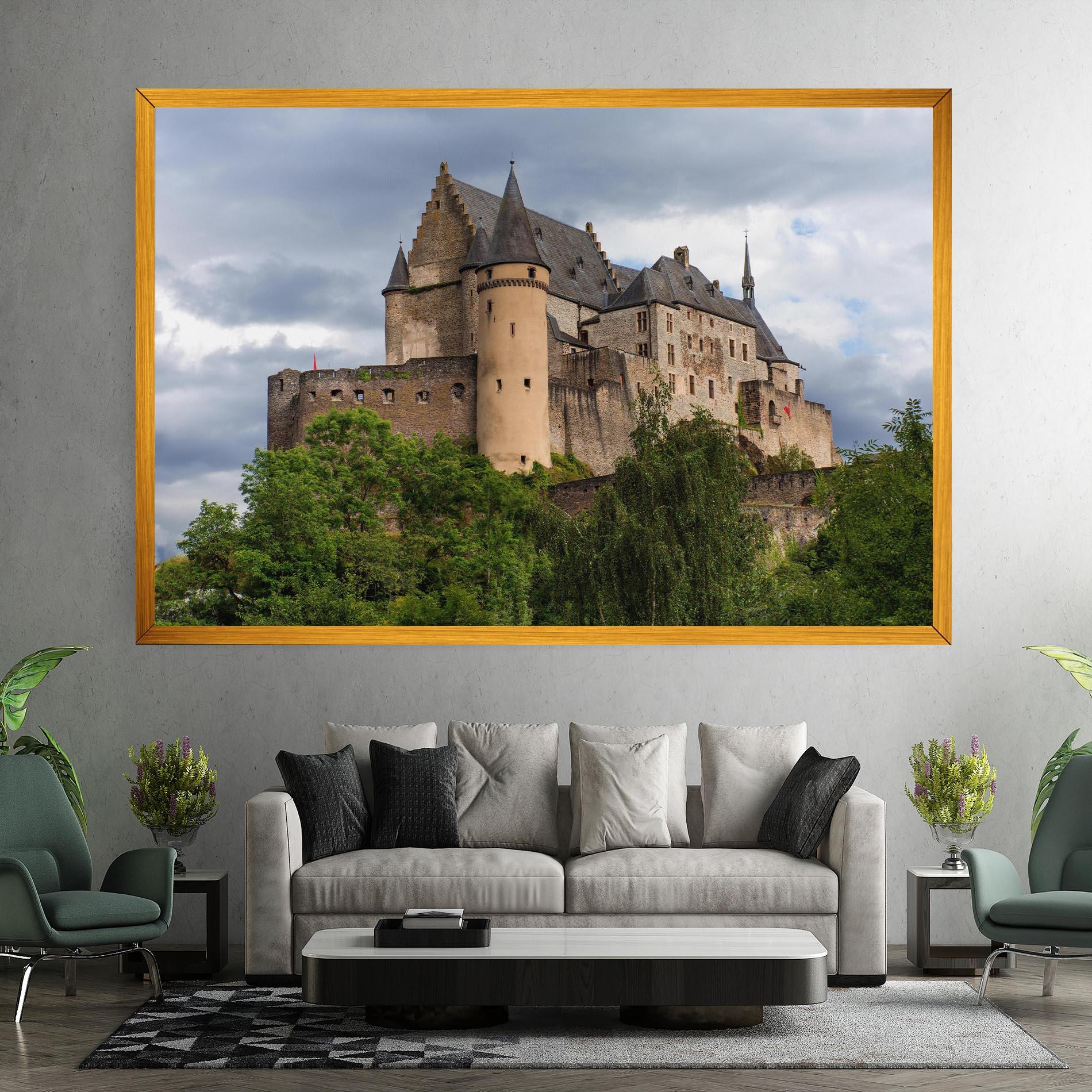 Leinwandbild Castle Vianden mockup 7