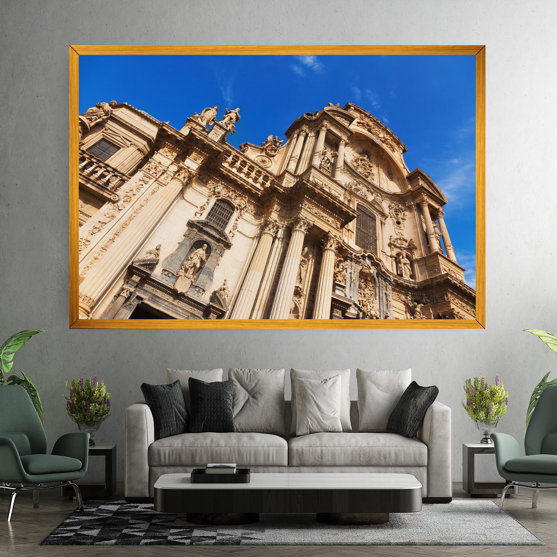 Leinwandbild Church Saint Mary mockup 7