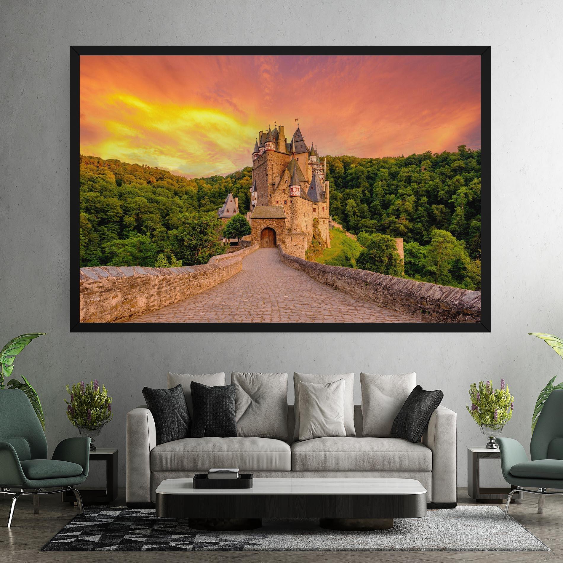 Leinwandbild Burg Eltz Castle mockup 7