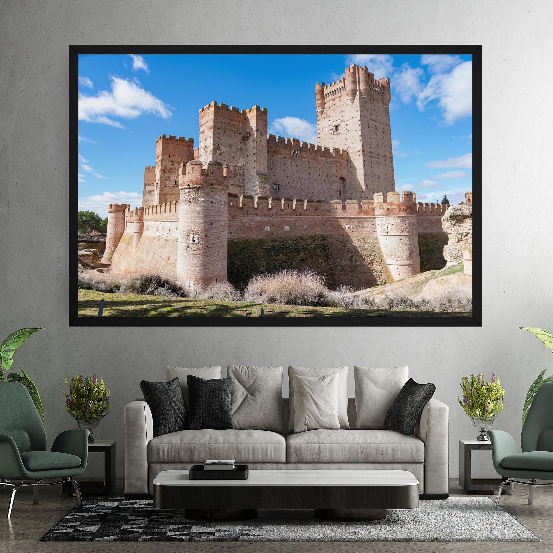 Leinwandbild Castle La Mota mockup 7
