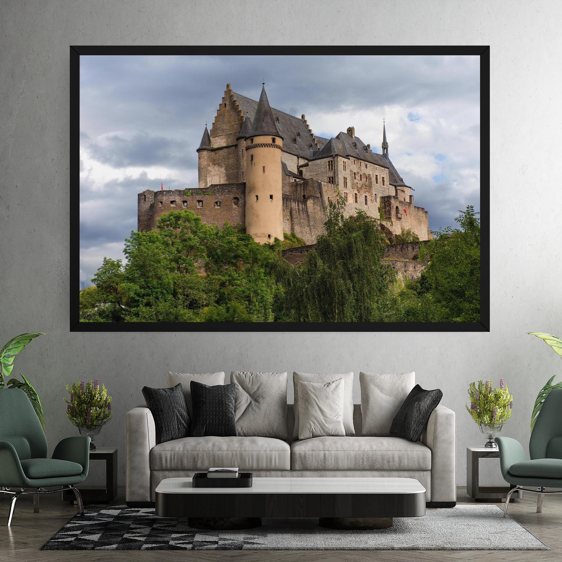 Leinwandbild Castle Vianden mockup 7