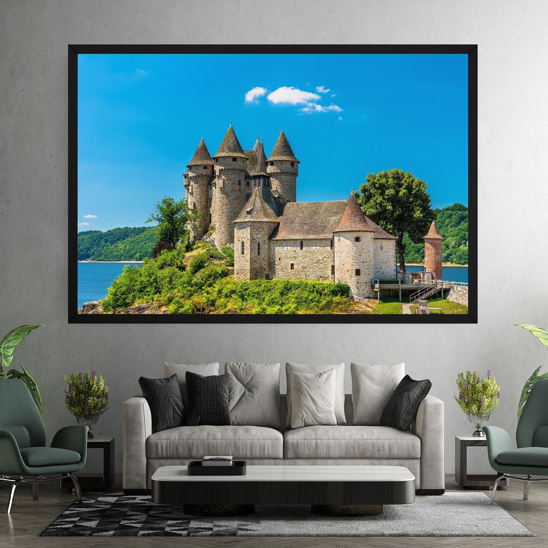 Medieval Castle France mockup 7