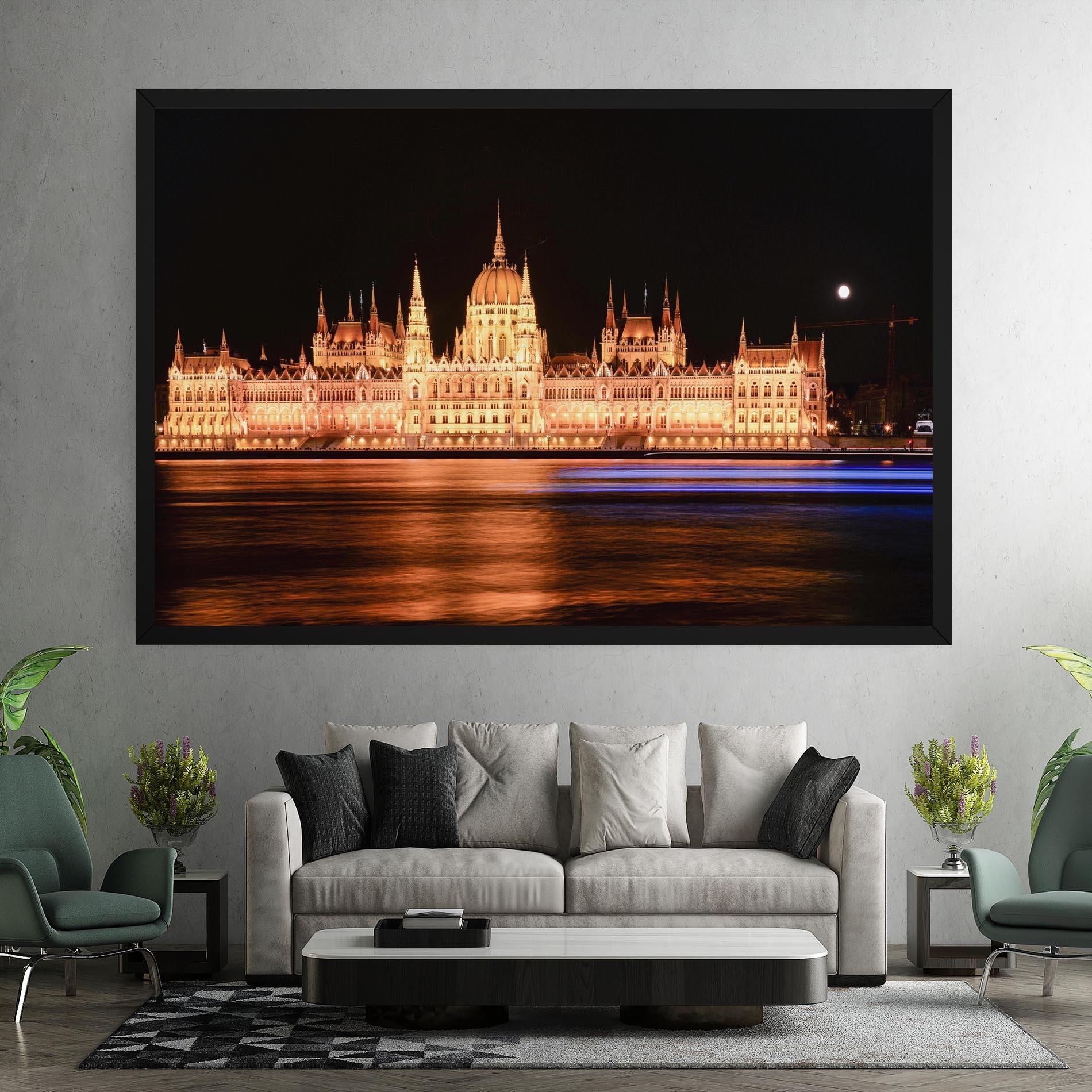 Leinwandbild Night Reflection mockup 7