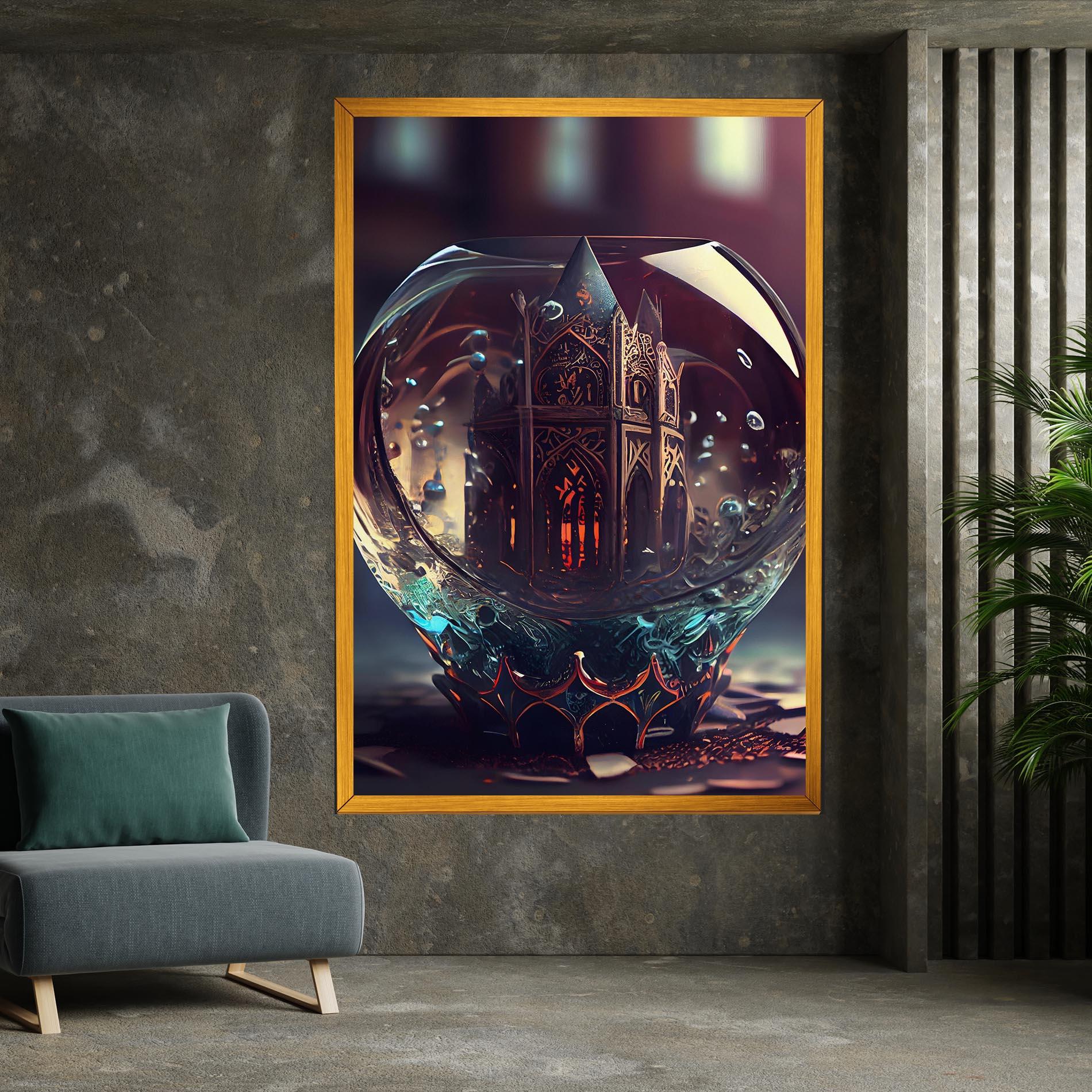 Leinwandbild Church Ball mockup 7