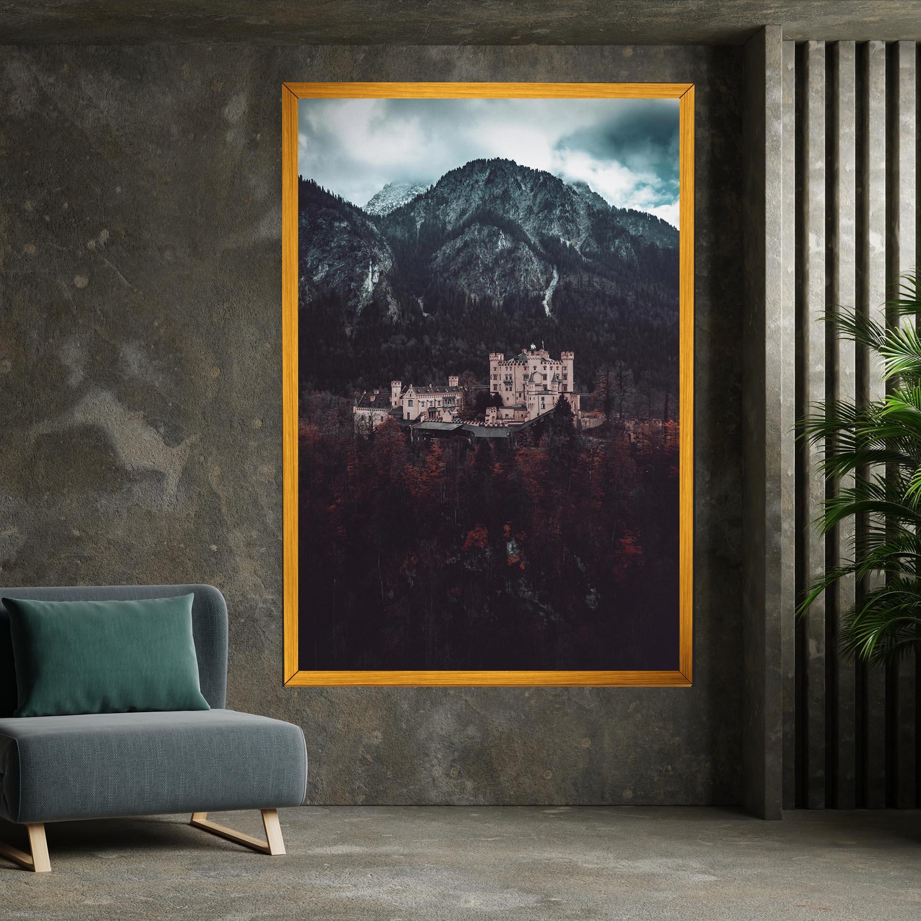 Leinwandbild Forest Castle mockup 7