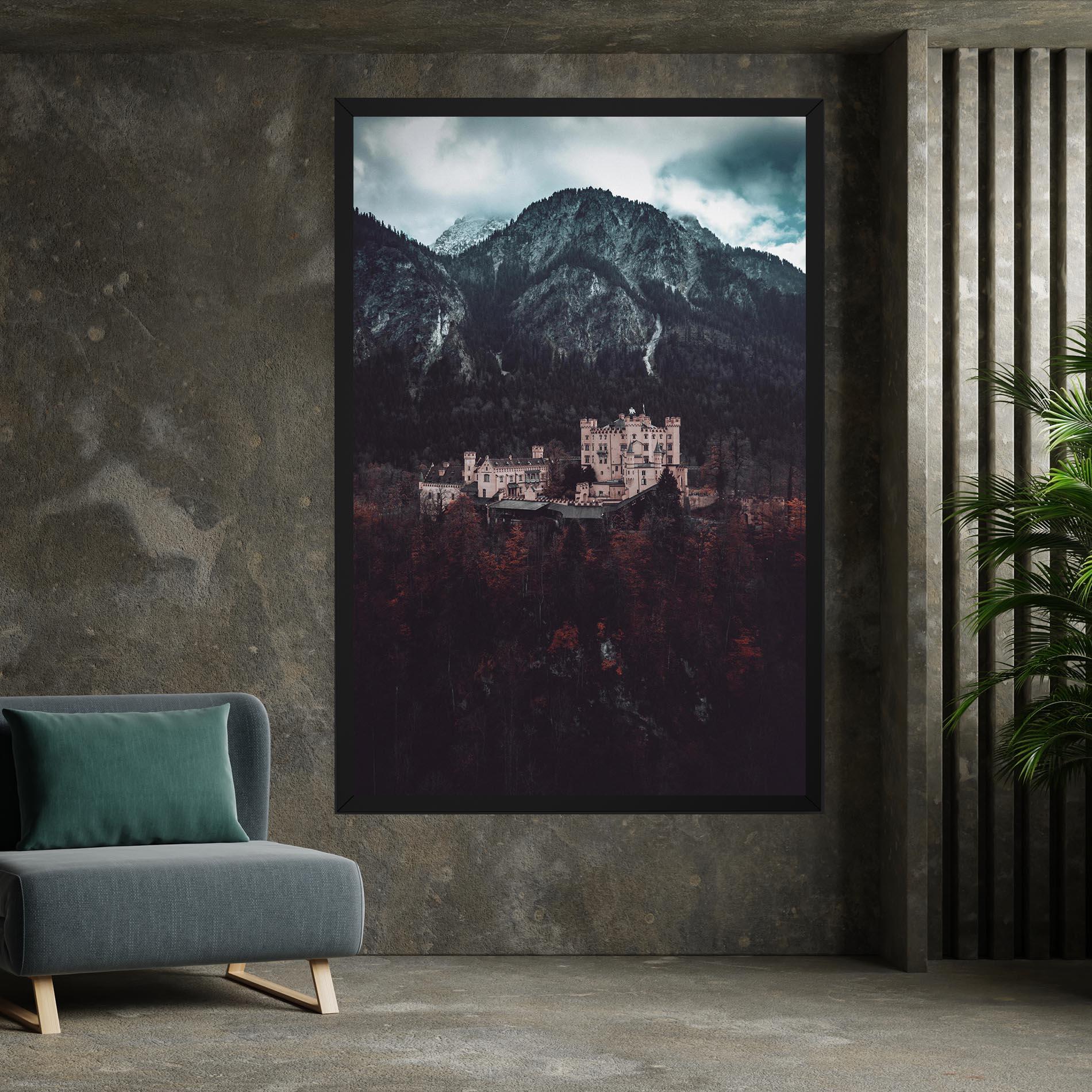 Leinwandbild Forest Castle mockup 7