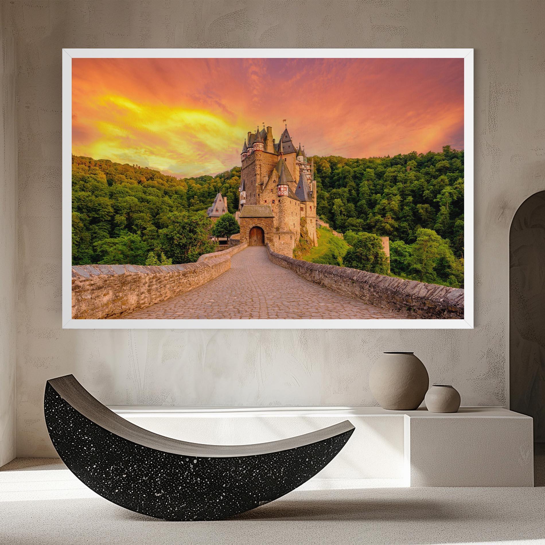 Leinwandbild Burg Eltz Castle mockup 8