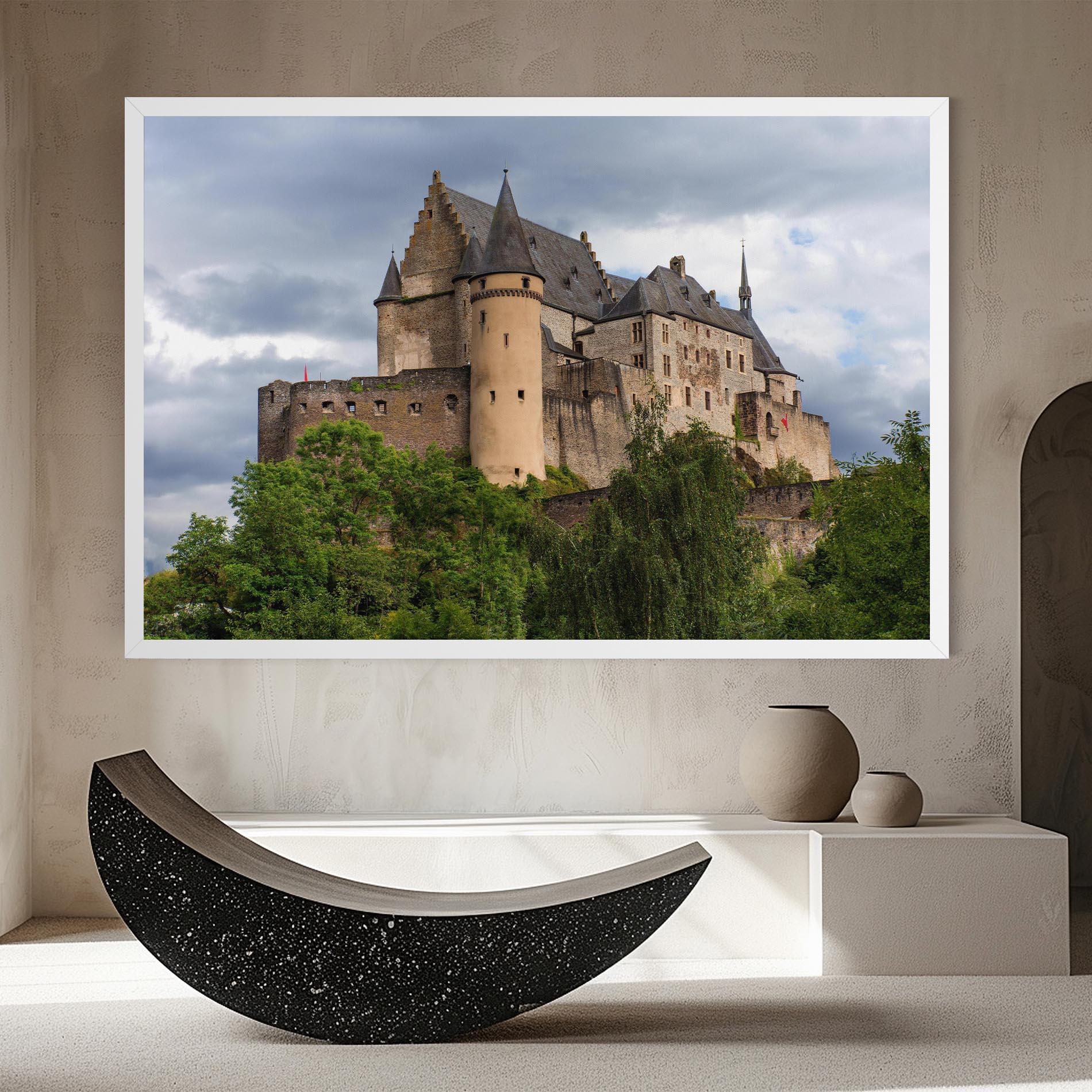 Leinwandbild Castle Vianden mockup 8
