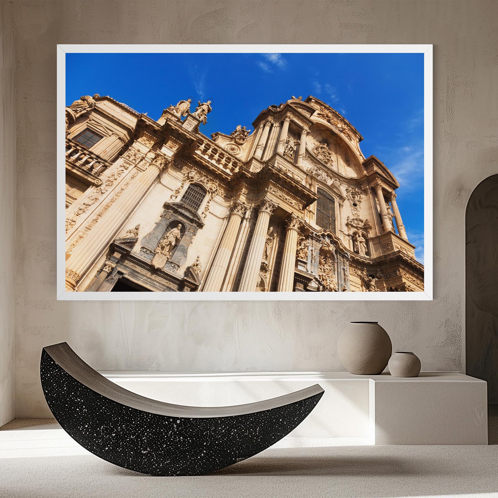 Leinwandbild Church Saint Mary mockup 8