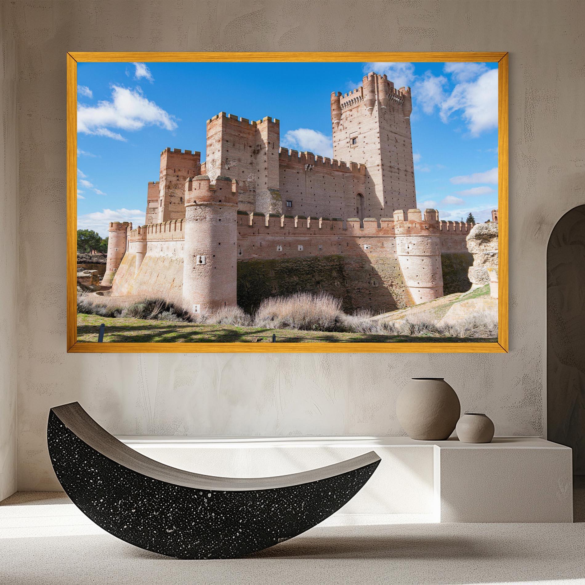 Leinwandbild Castle La Mota mockup 8