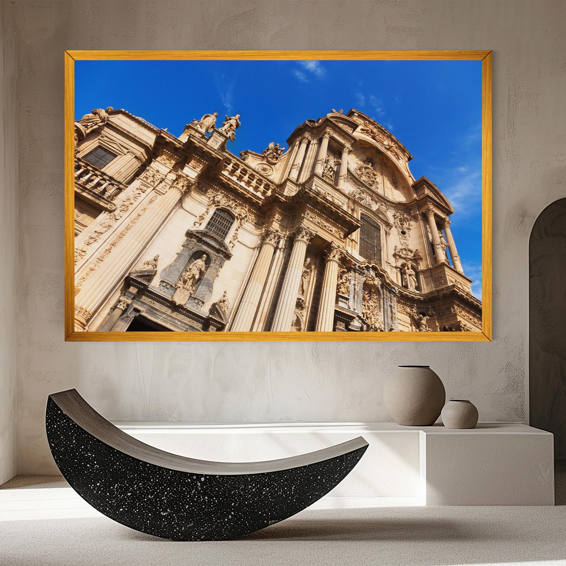 Leinwandbild Church Saint Mary mockup 8