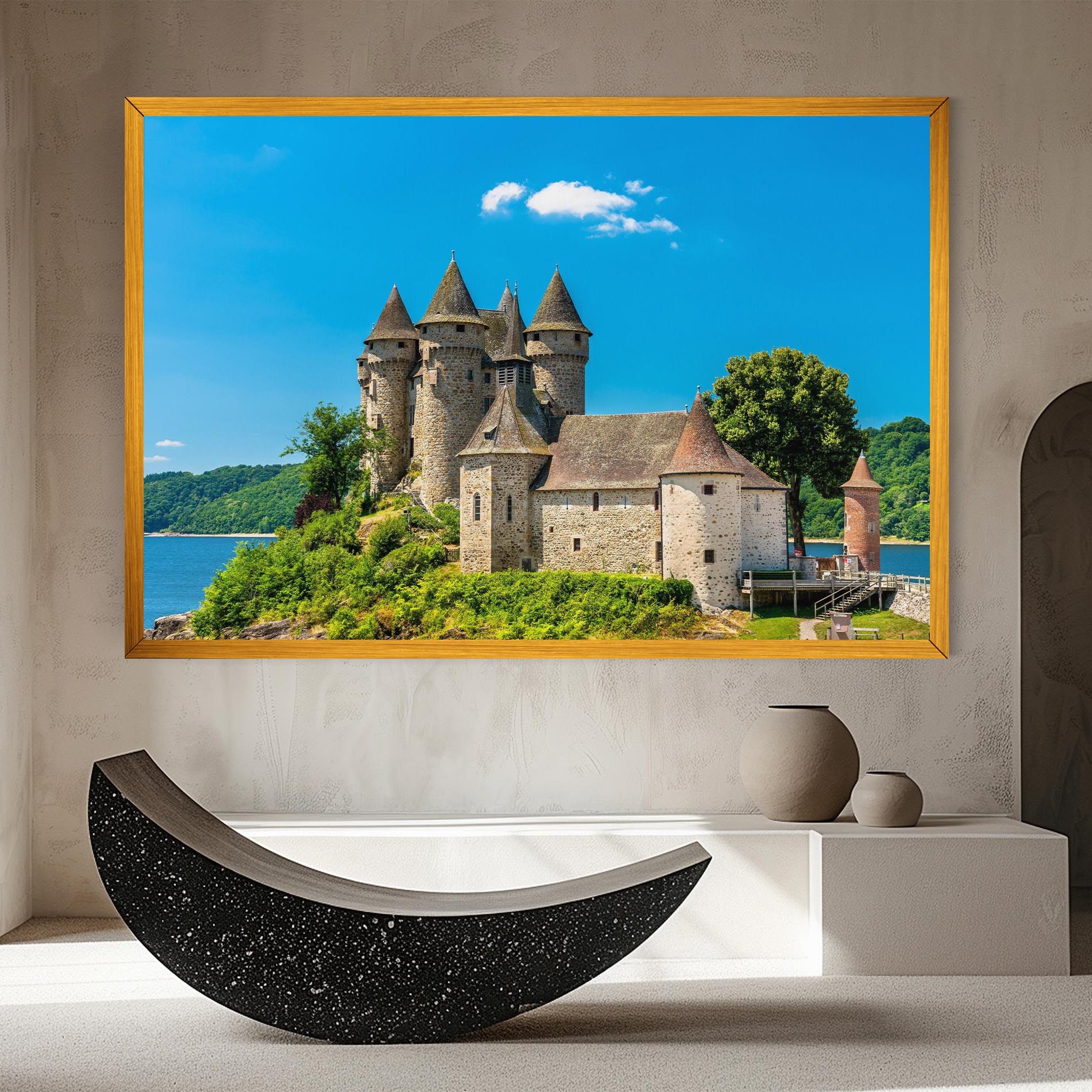 Medieval Castle France mockup 8