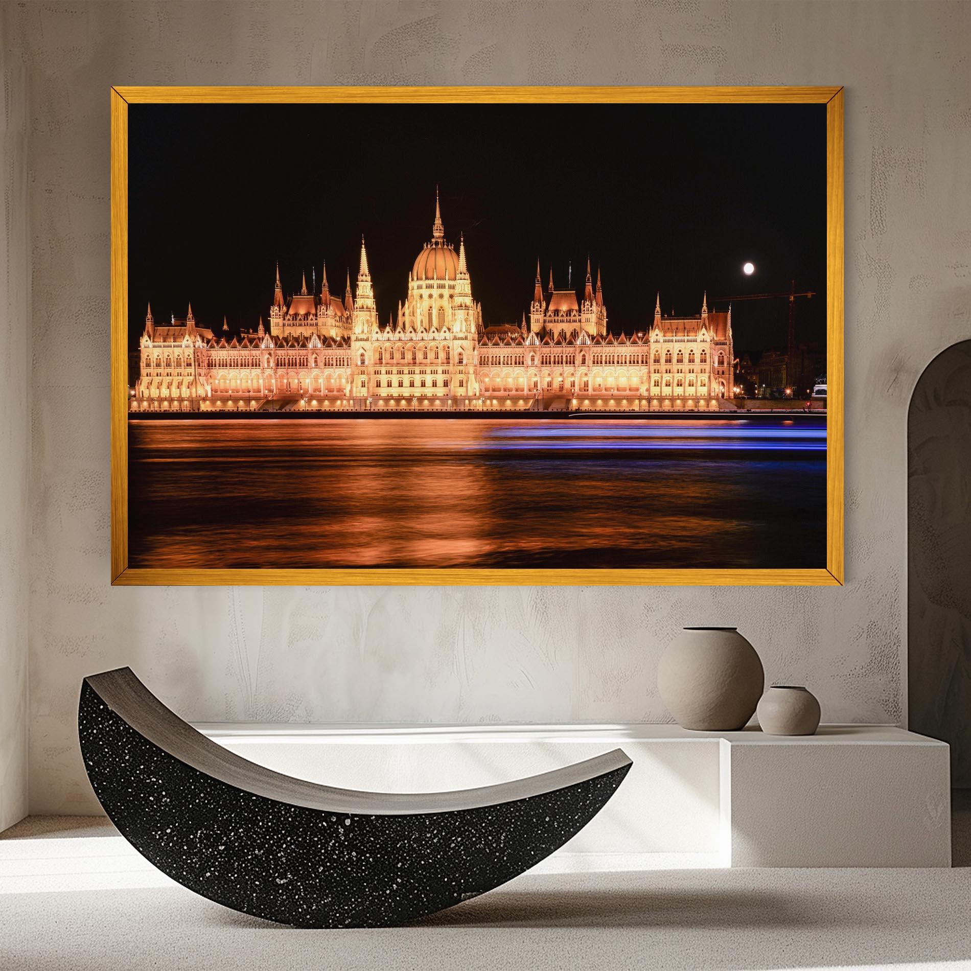 Leinwandbild Night Reflection mockup 8