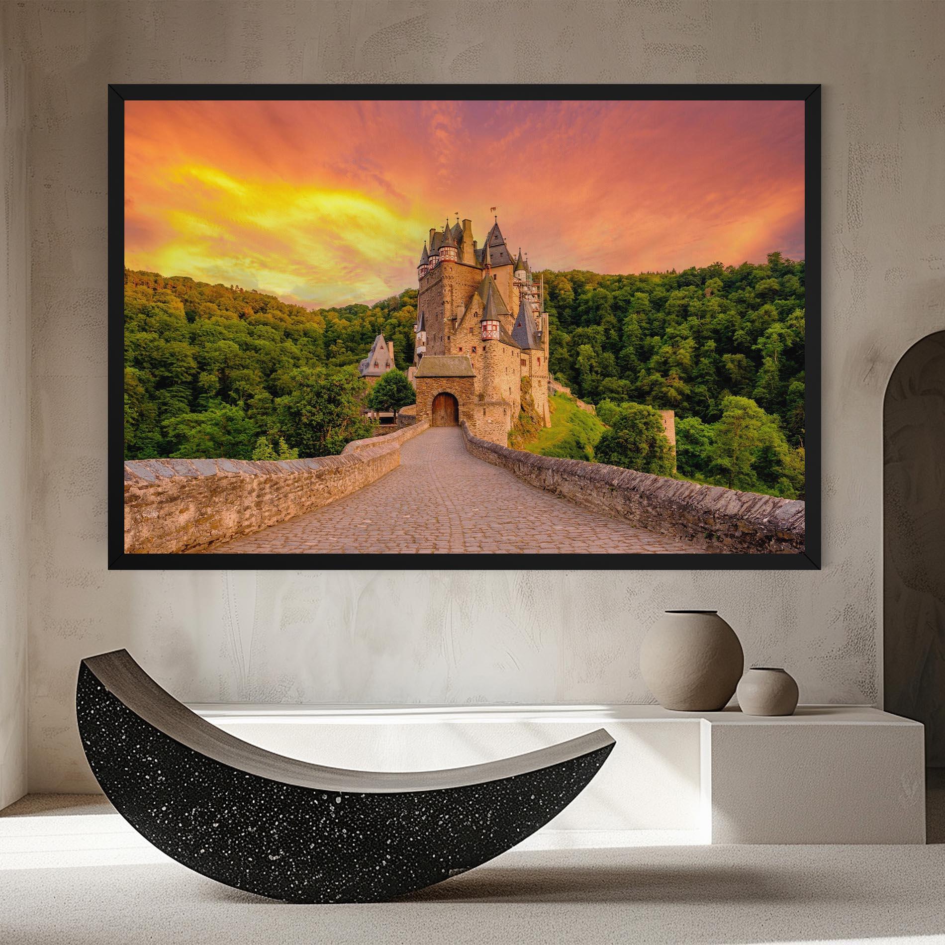 Leinwandbild Burg Eltz Castle mockup 8