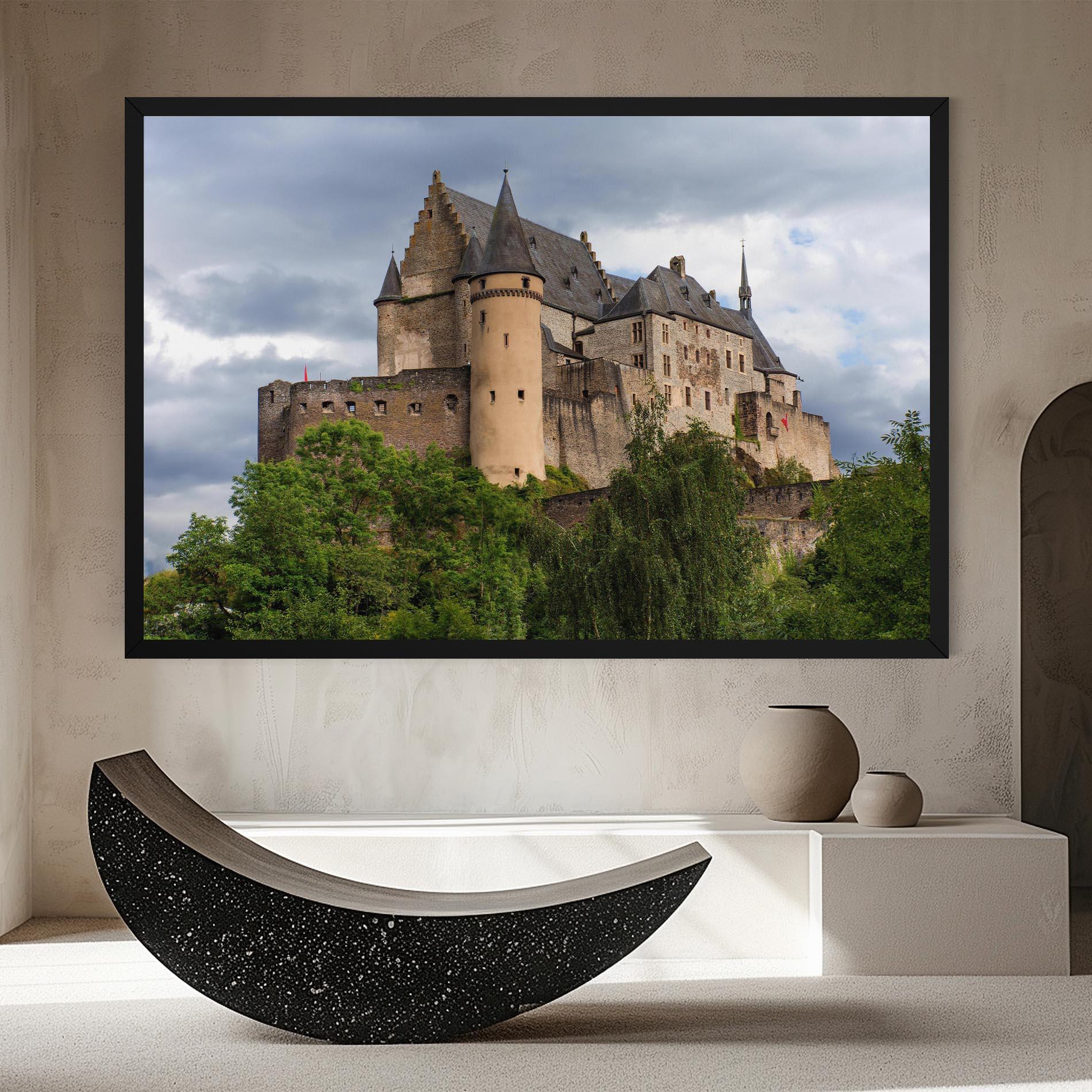 Leinwandbild Castle Vianden mockup 8