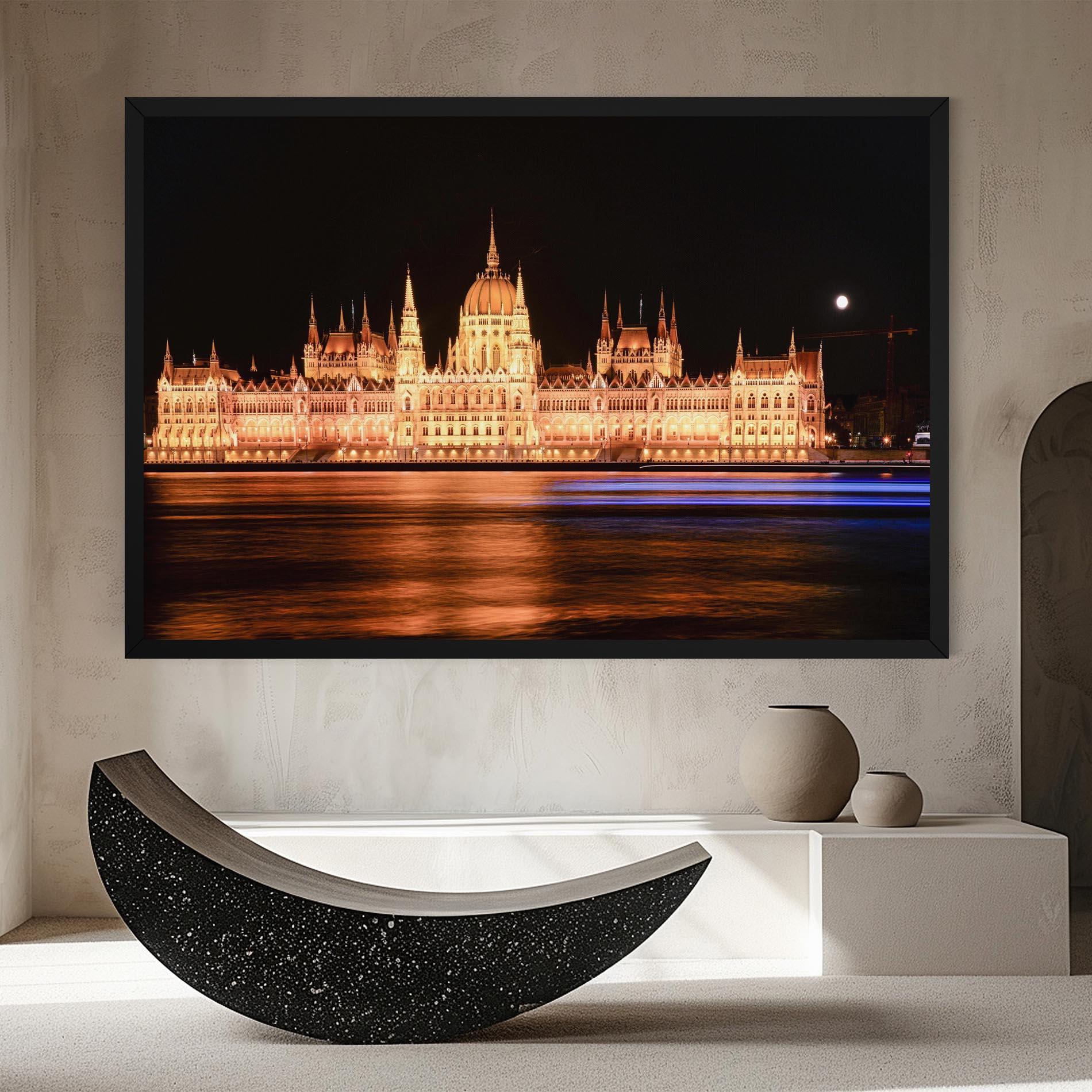 Leinwandbild Night Reflection mockup 8