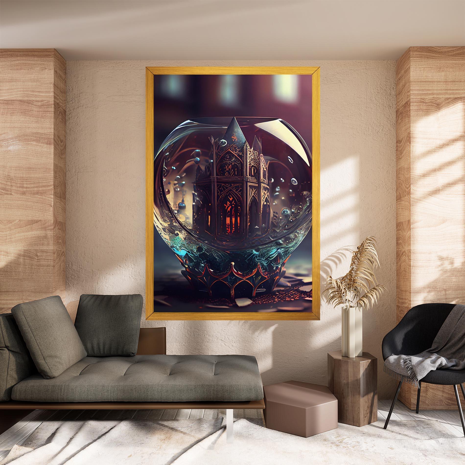 Leinwandbild Church Ball mockup 8