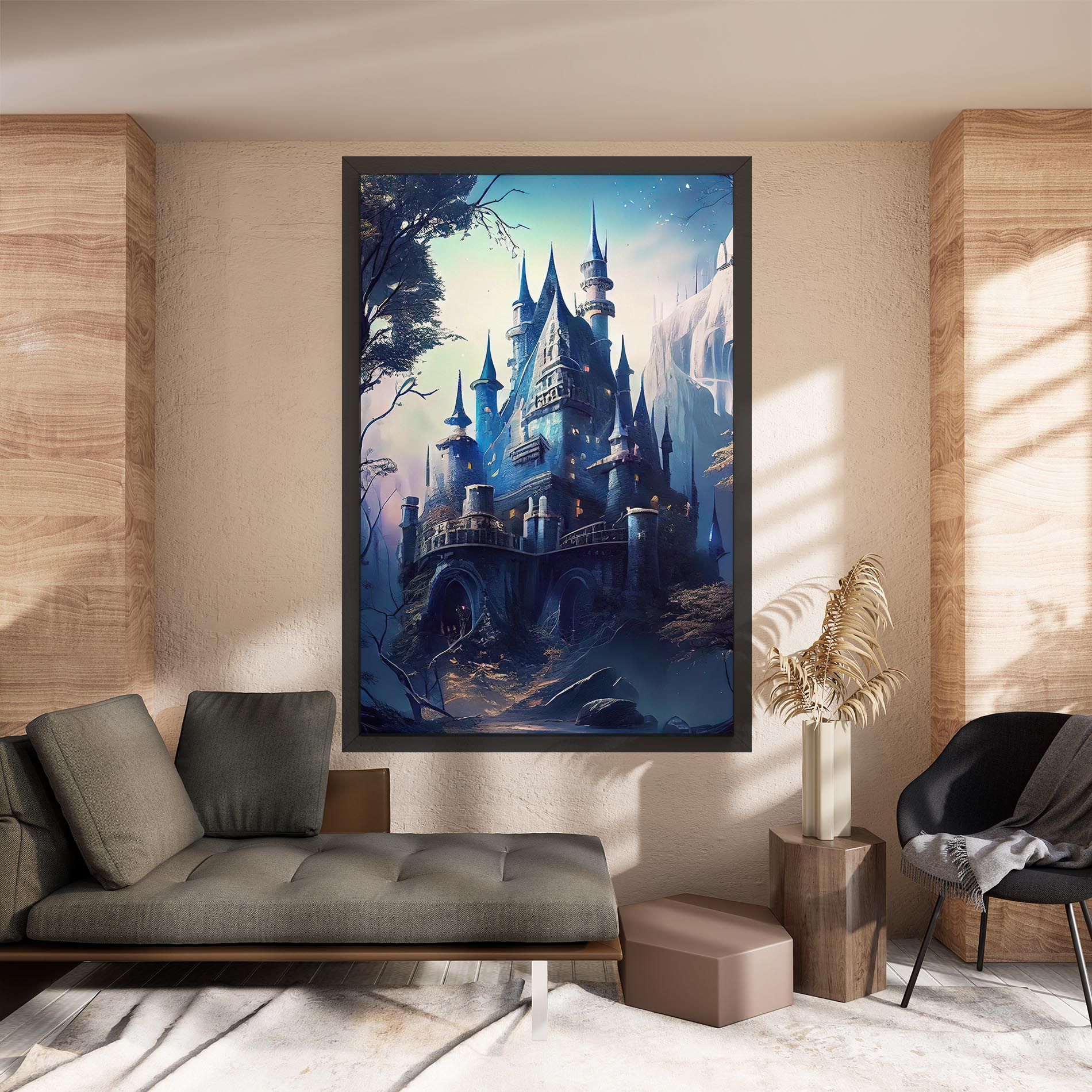 Blue Art Castle mockup 8