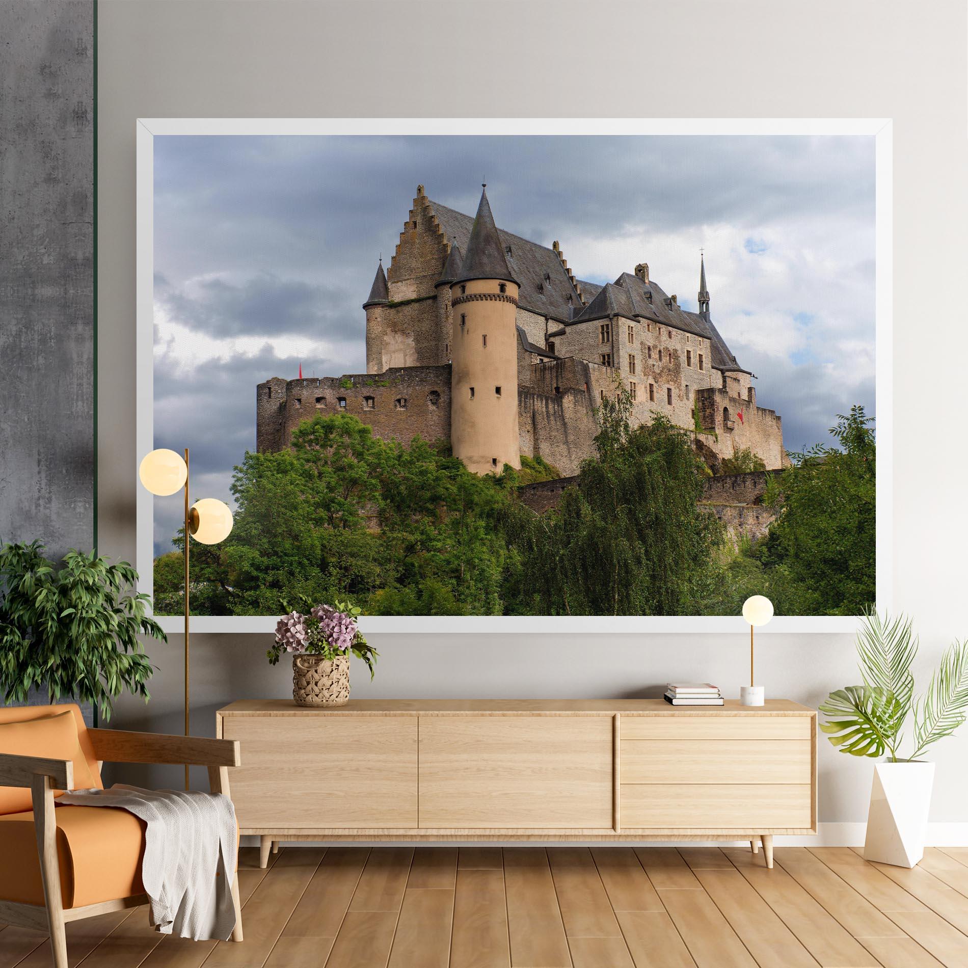 Leinwandbild Castle Vianden mockup 9