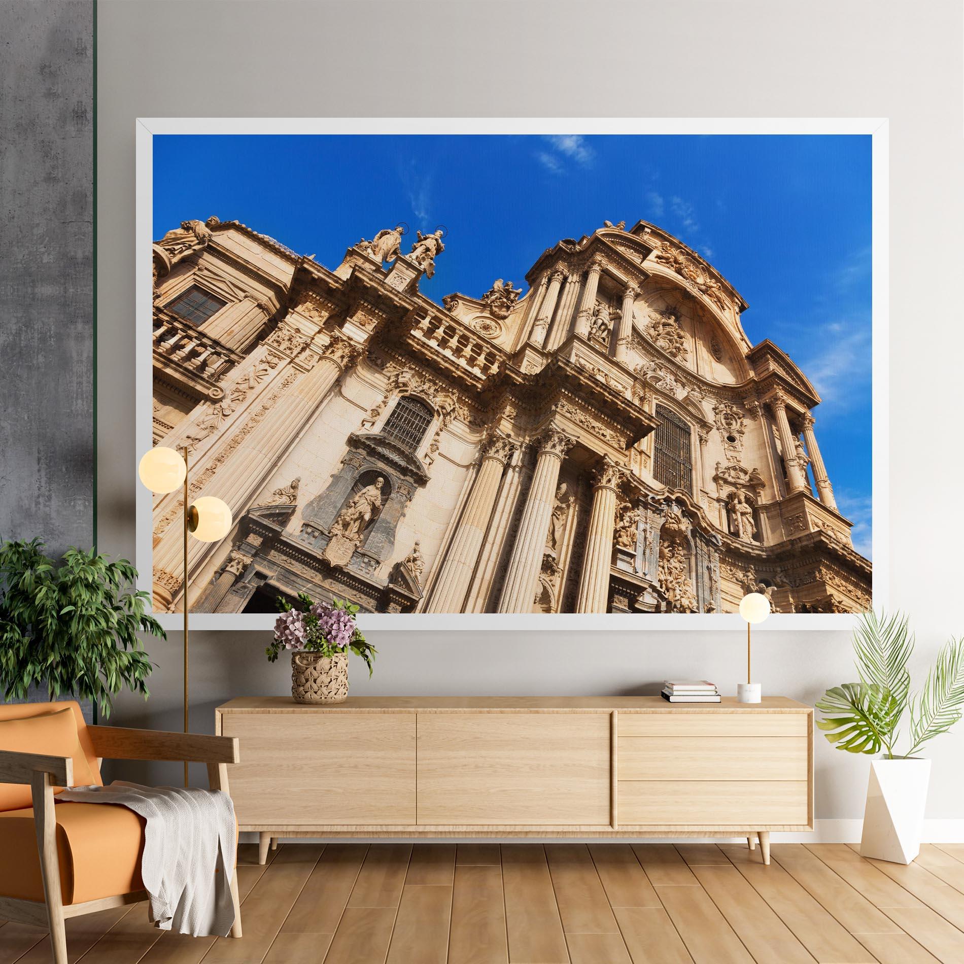 Leinwandbild Church Saint Mary mockup 9