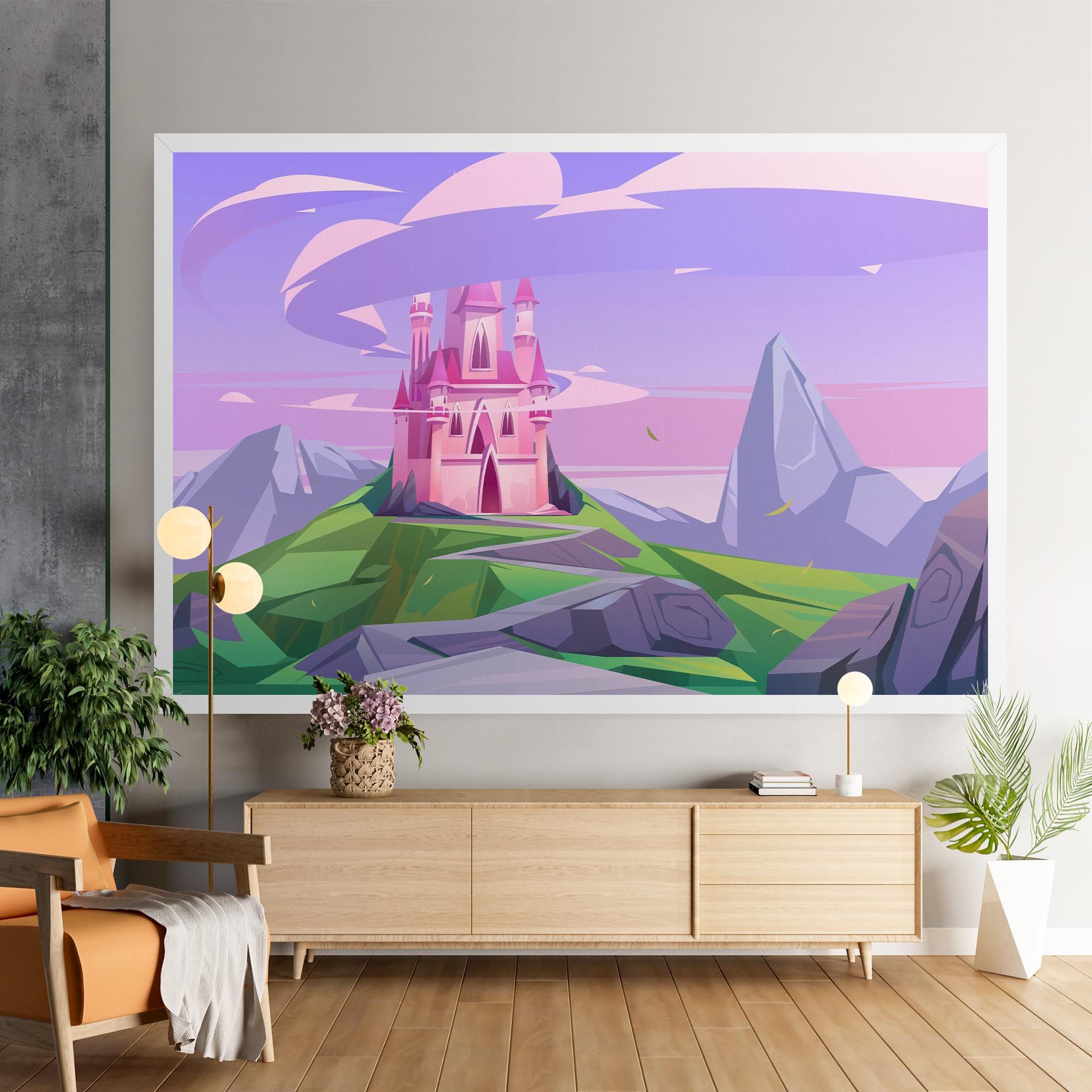 Pink Castle mockup 9