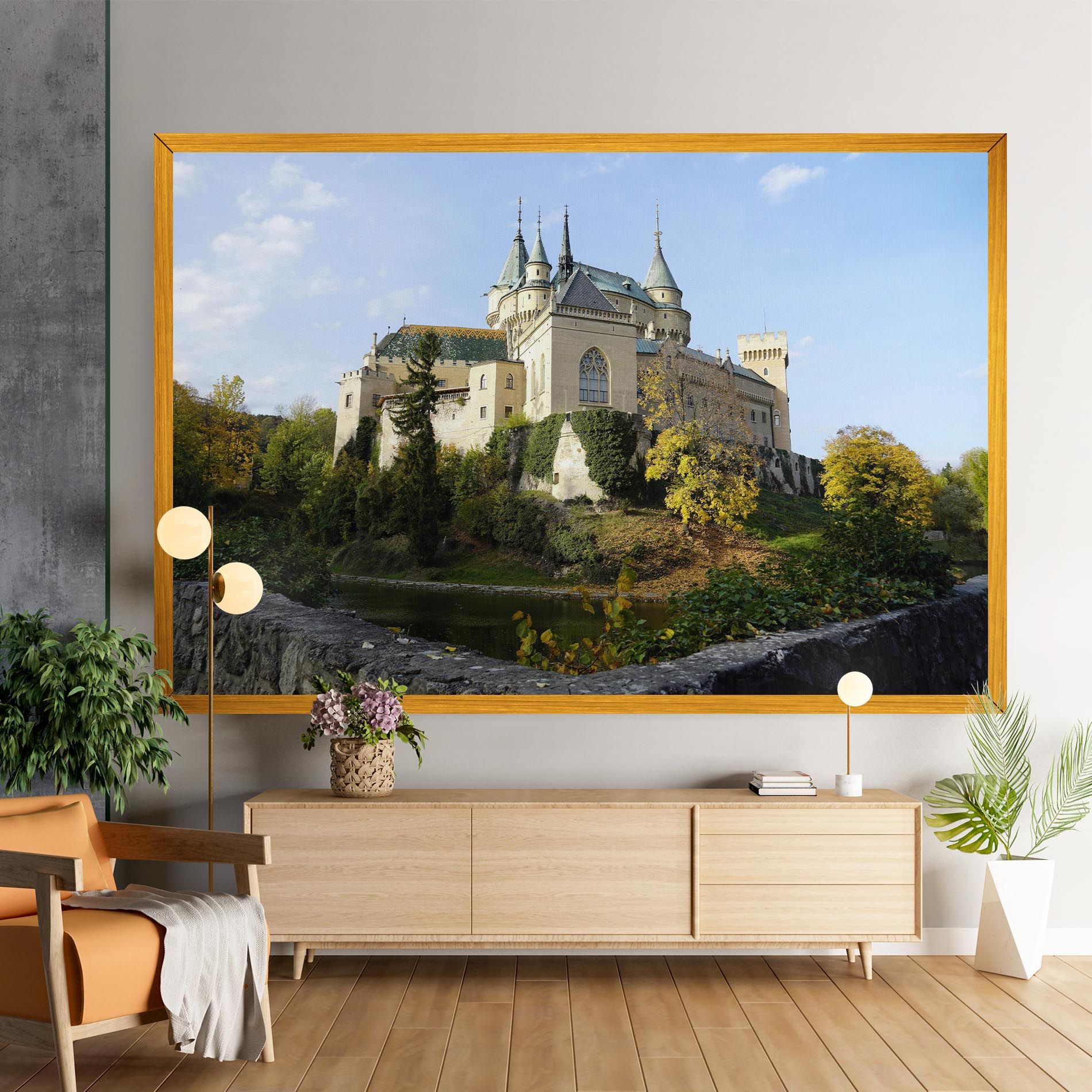 Bojnice Castle Slovakia mockup 9