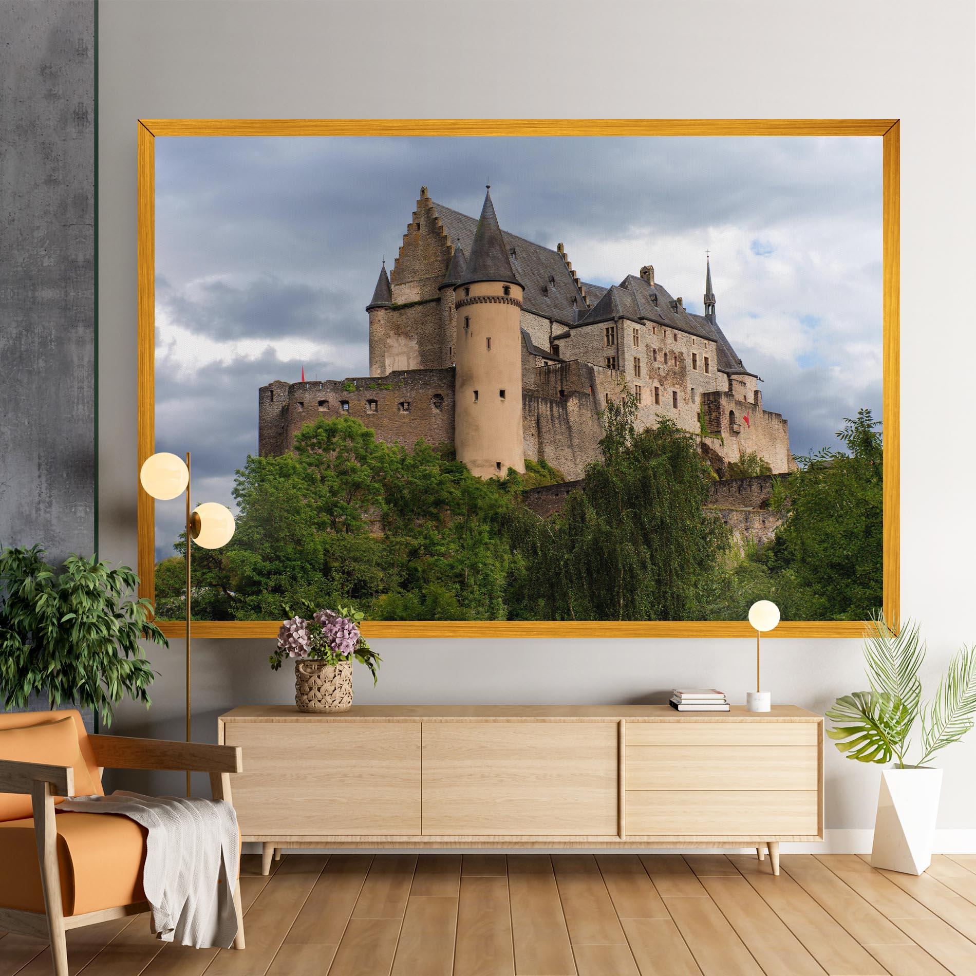 Leinwandbild Castle Vianden mockup 9