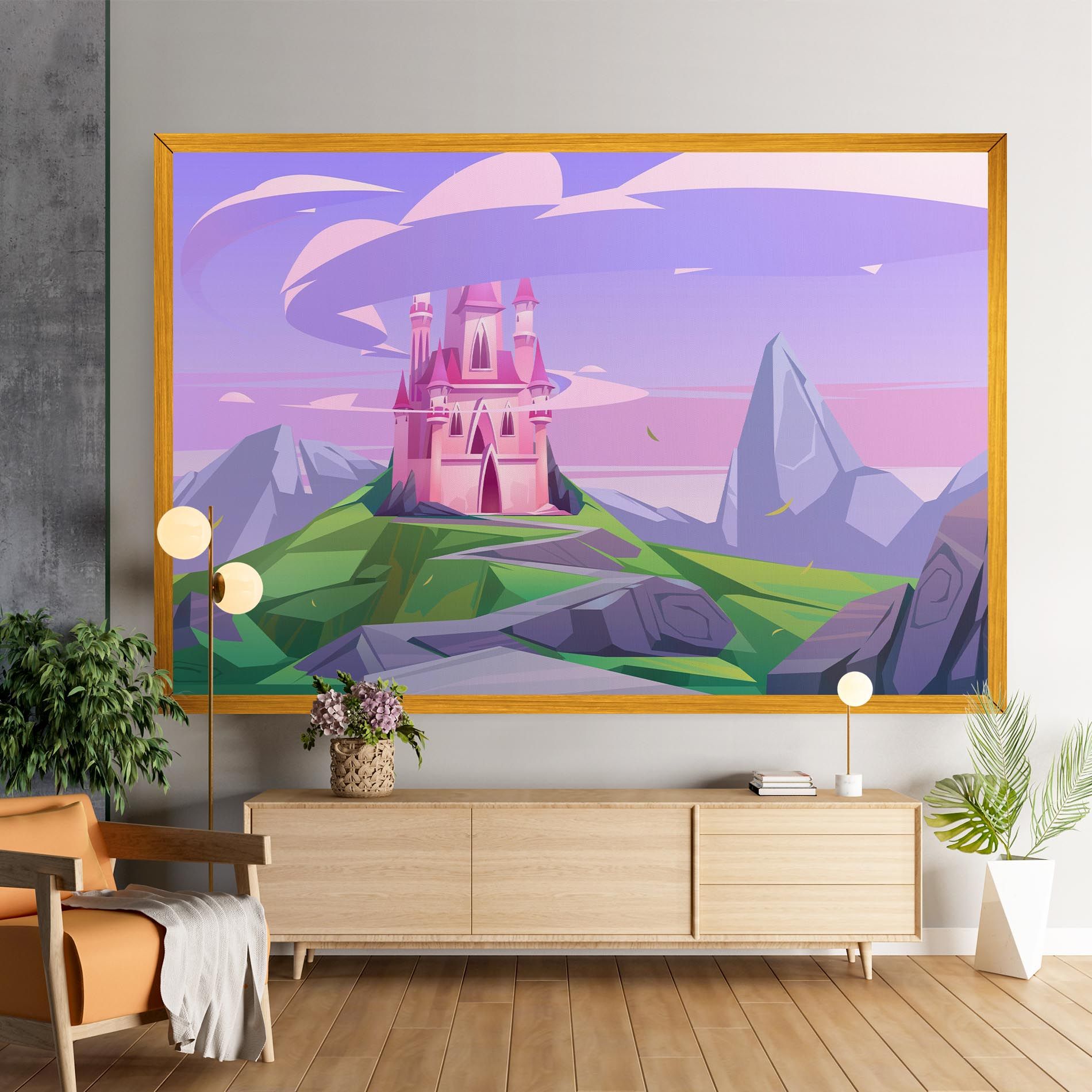 Pink Castle mockup 9