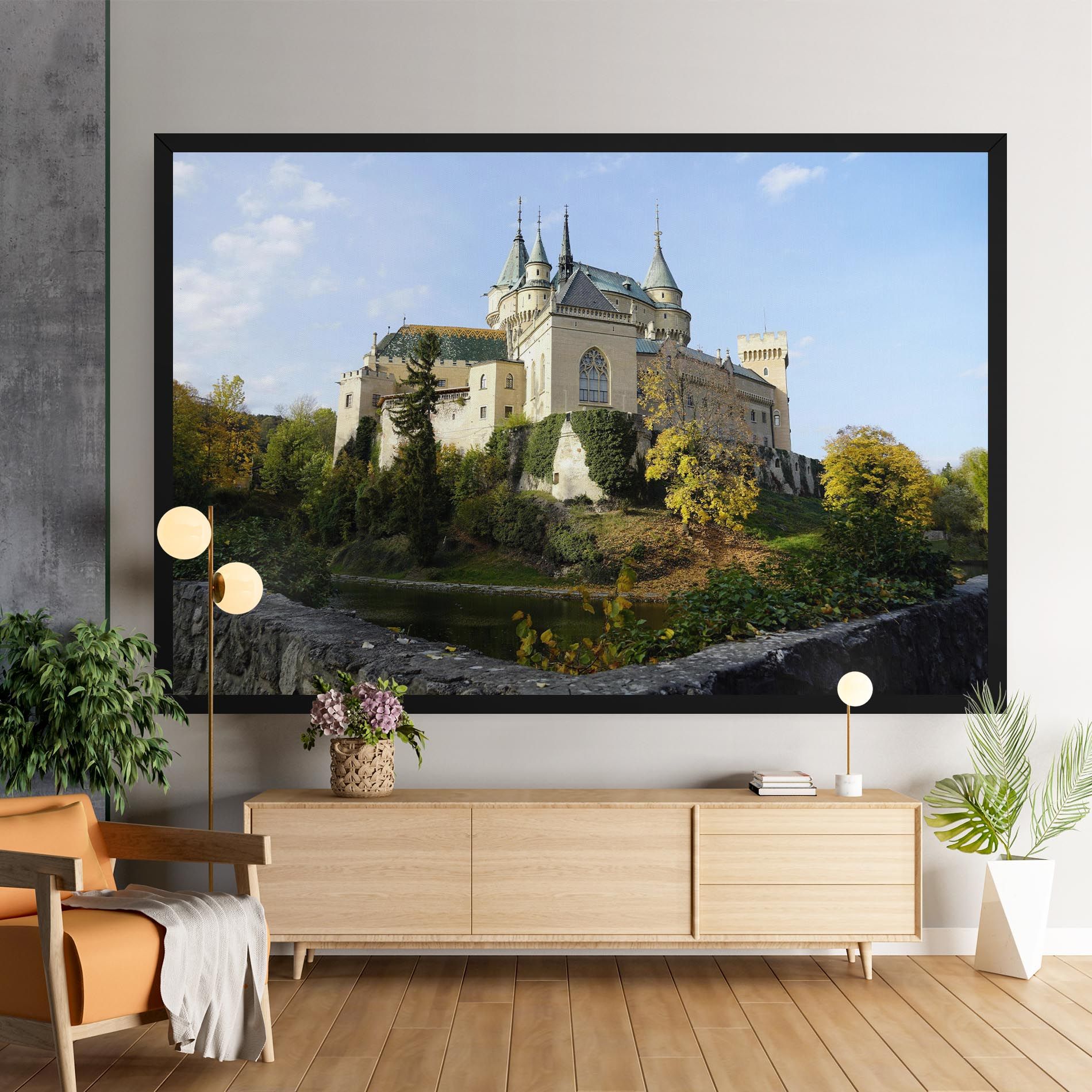 Bojnice Castle Slovakia mockup 9