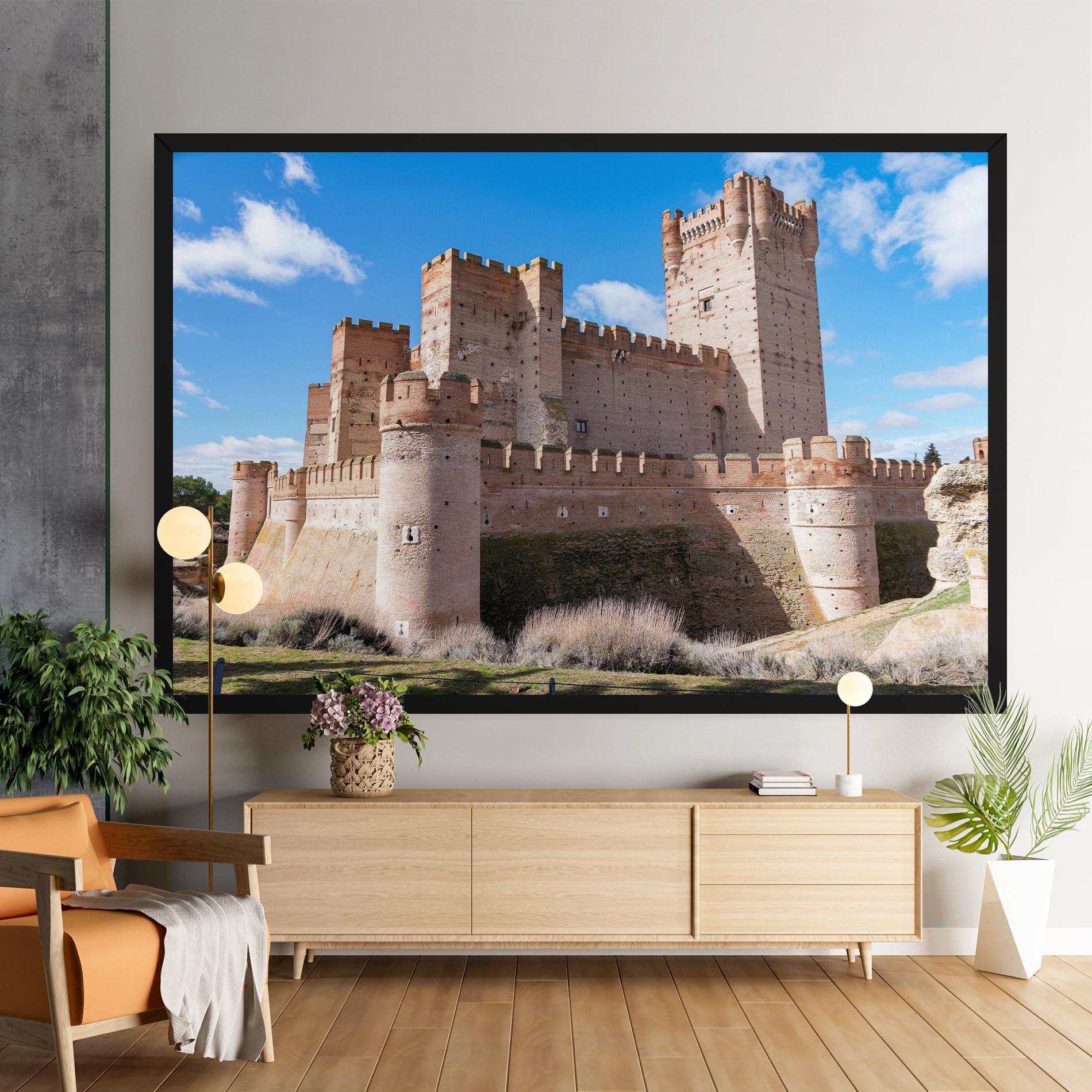 Leinwandbild Castle La Mota mockup 9