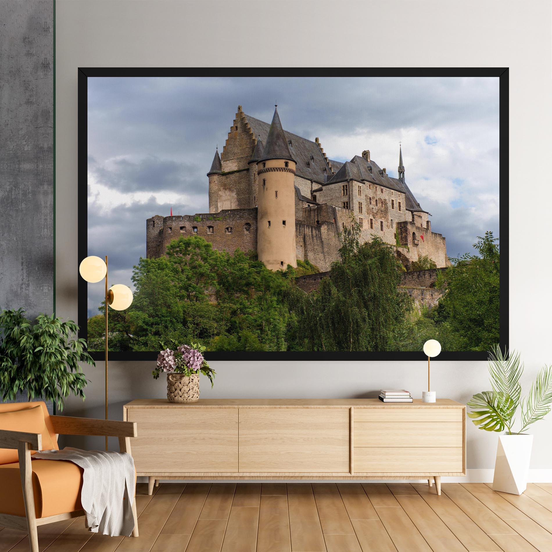 Leinwandbild Castle Vianden mockup 9