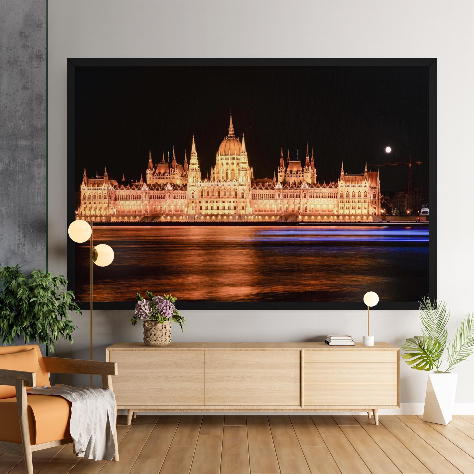 Leinwandbild Night Reflection mockup 9