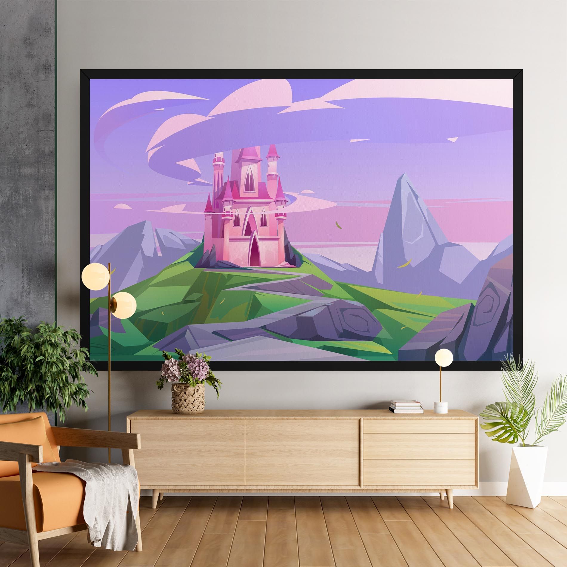 Pink Castle mockup 9