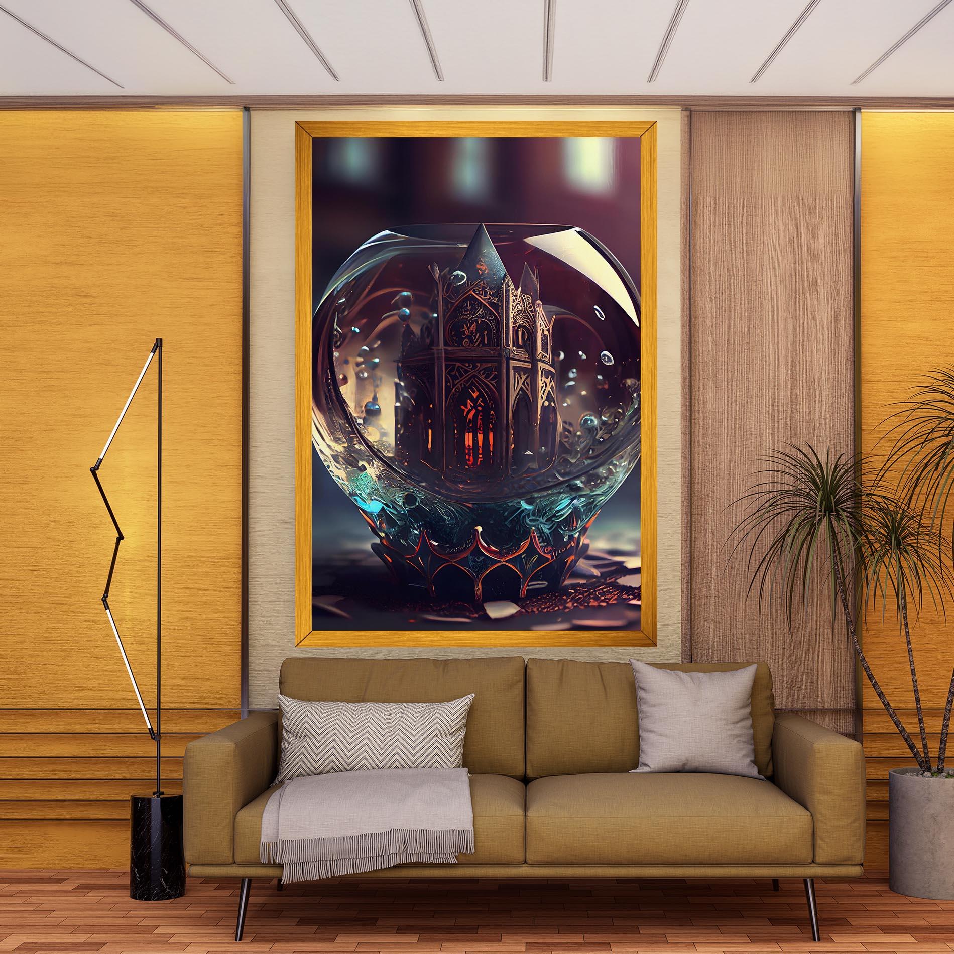 Leinwandbild Church Ball mockup 9