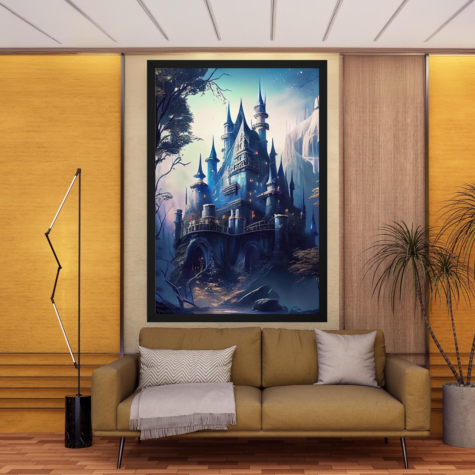 Blue Art Castle mockup 9
