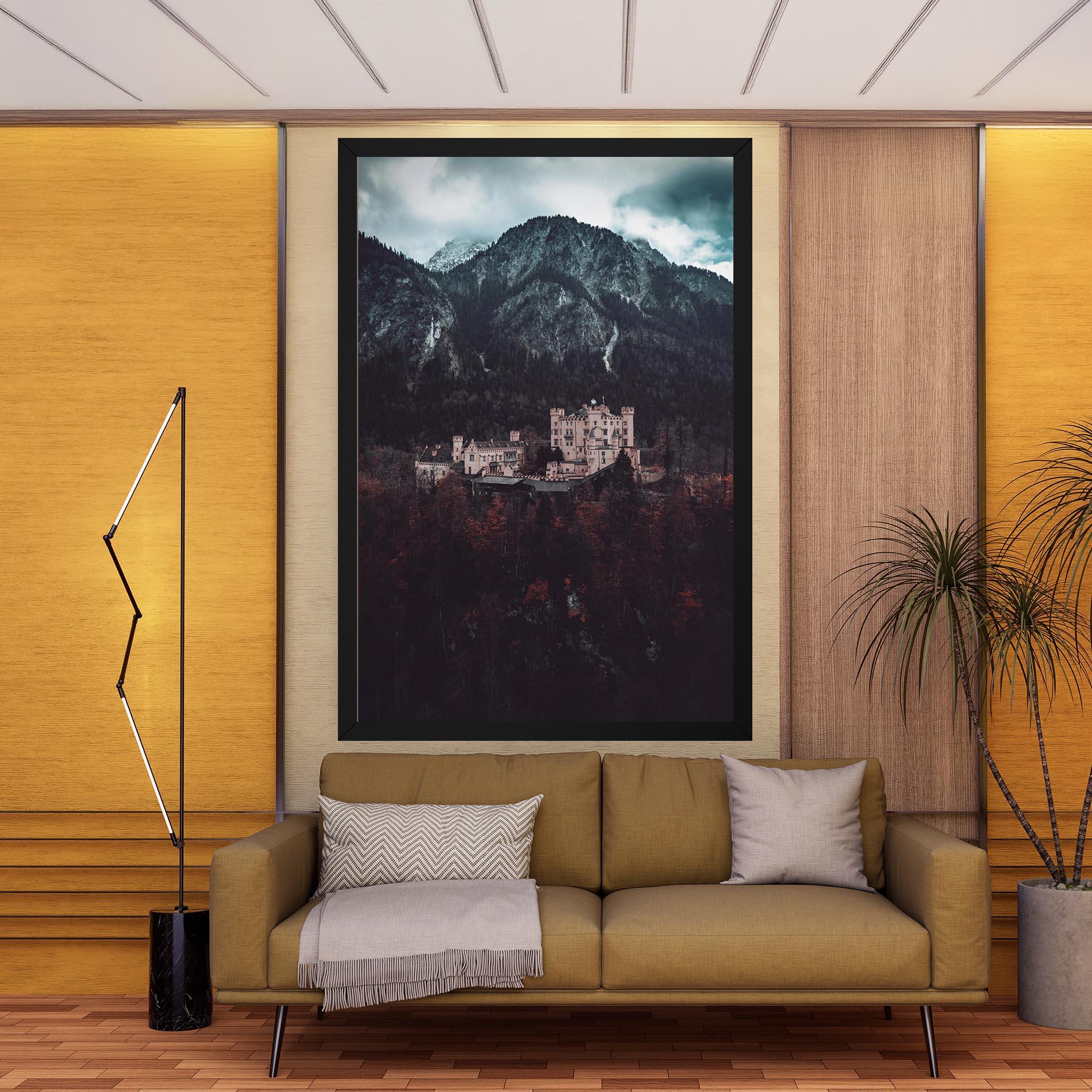 Leinwandbild Forest Castle mockup 9