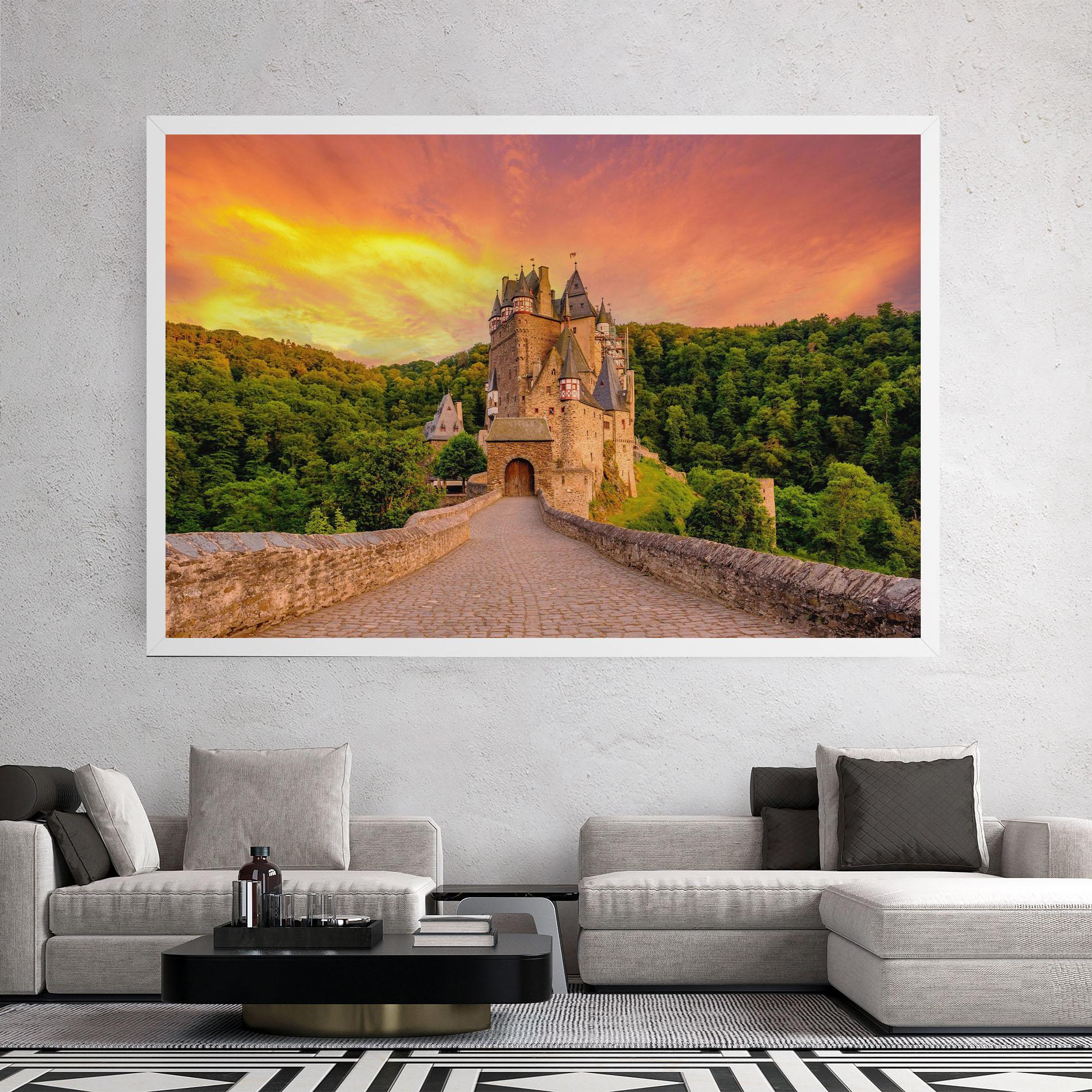 Leinwandbild Burg Eltz Castle mockup 2