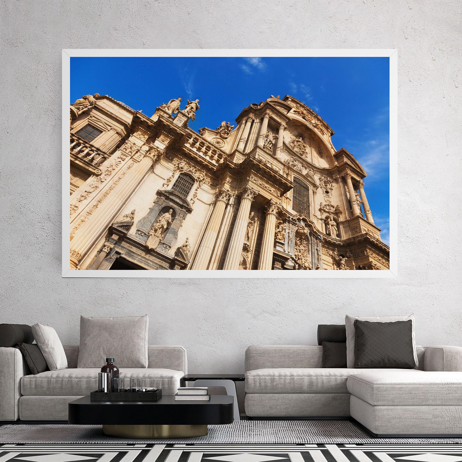 Leinwandbild Church Saint Mary mockup 2