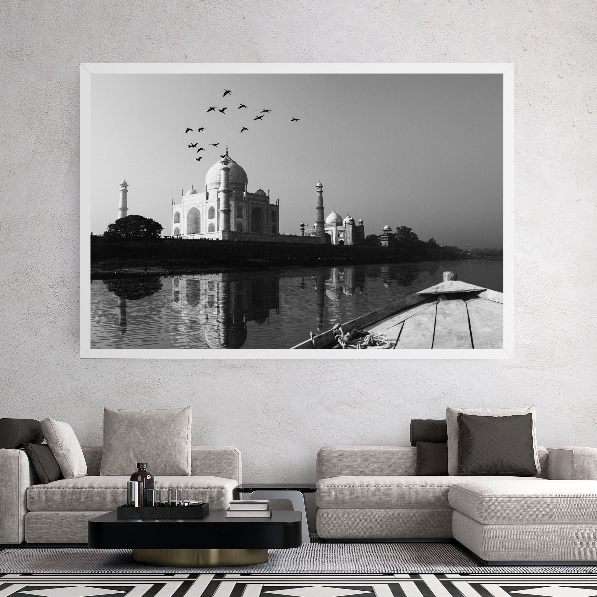 Taj Mahal Reflected mockup 2
