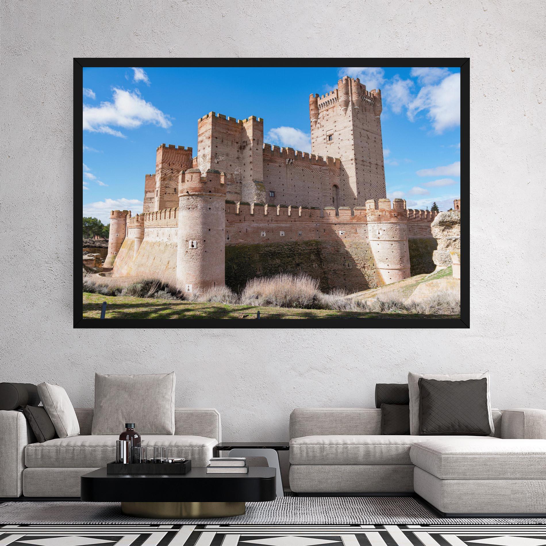 Leinwandbild Castle La Mota mockup 2