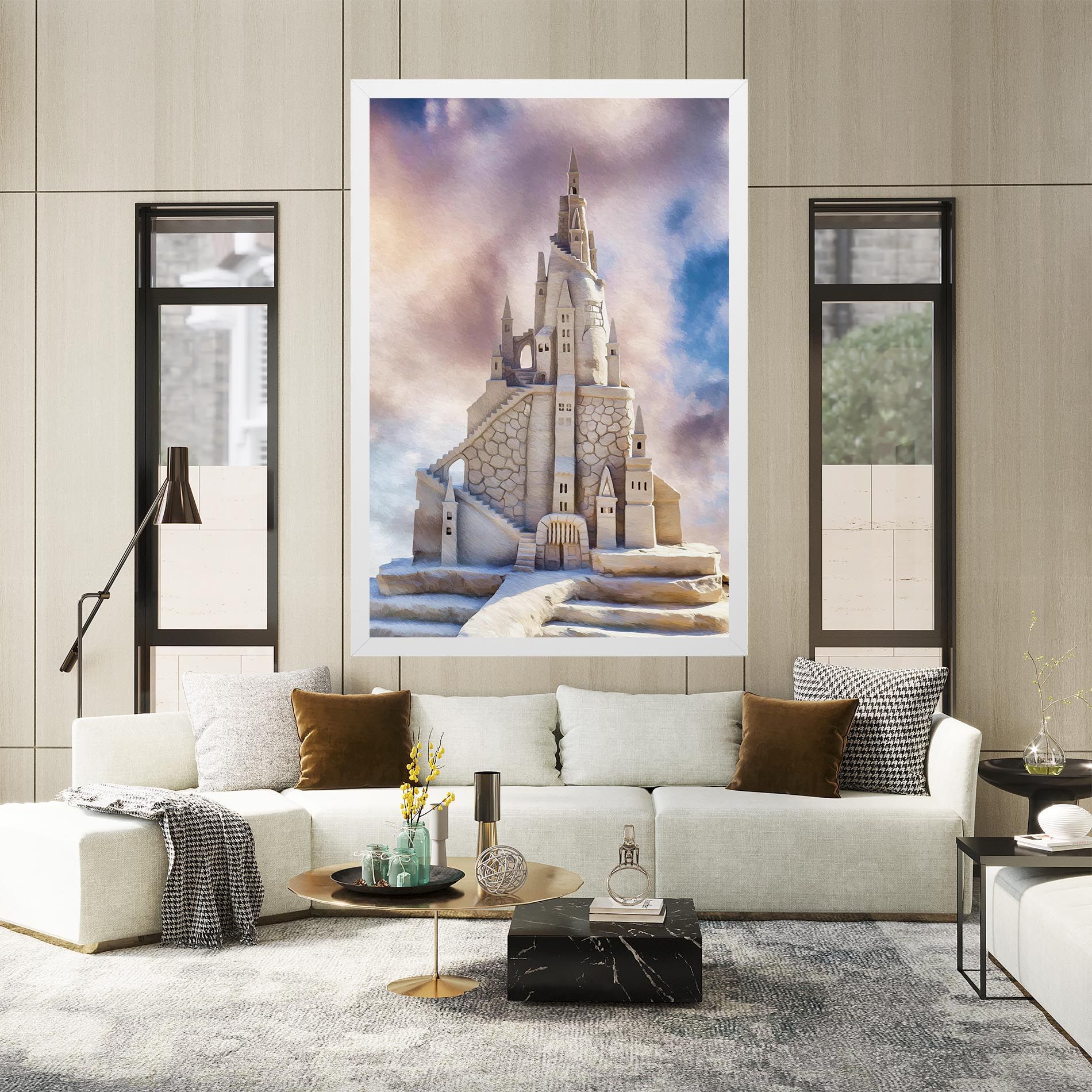 Cream Castle mockup 2