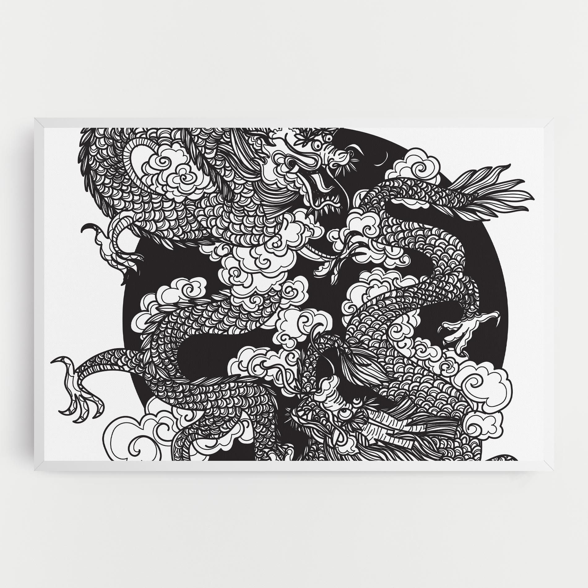 Grey Moon Dragon mockup 0