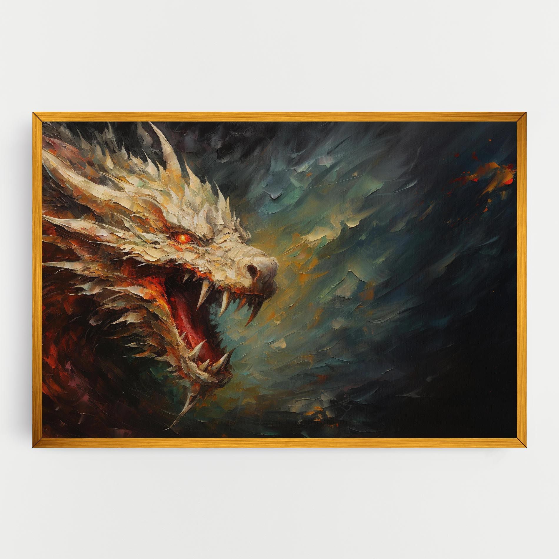 Angry Dragon Painting mockup 0