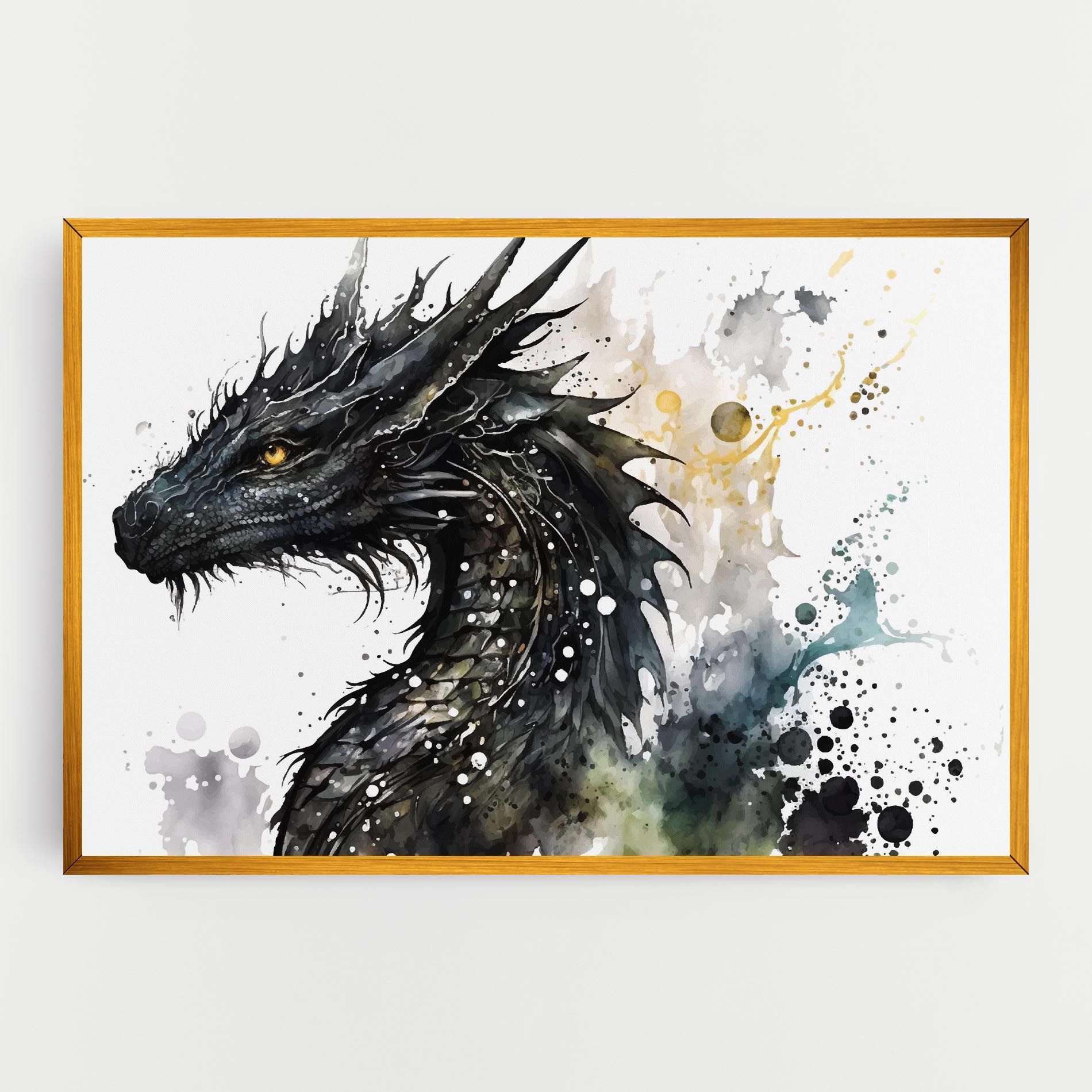 Black Dragon Art mockup 0