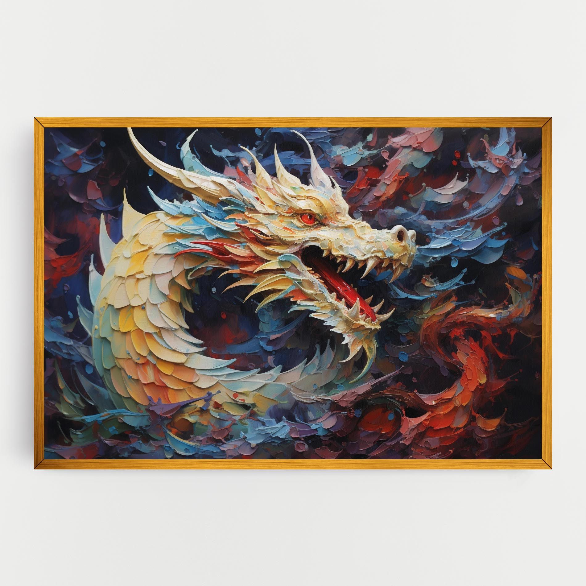 Fantasy Dragon Art mockup 0