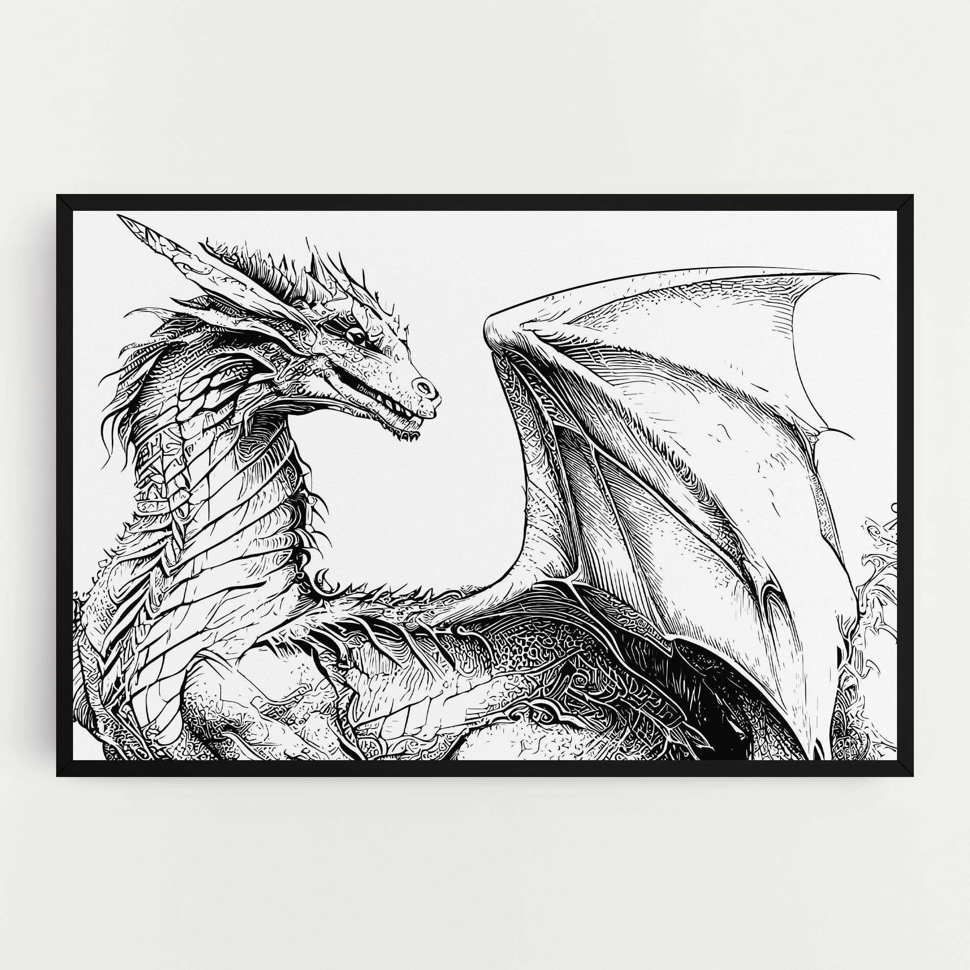 Dragon Sketch mockup 0